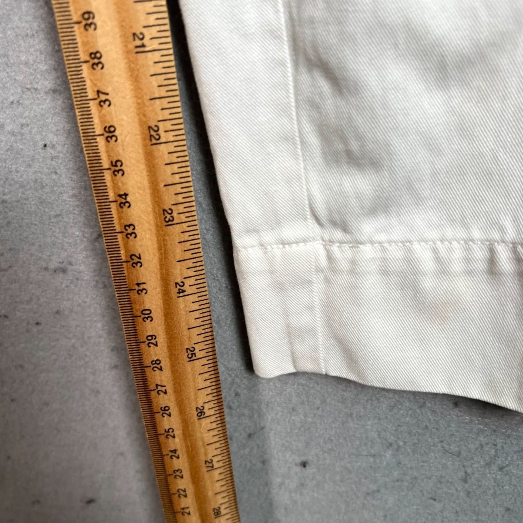 Everlane Everlane White Pleated TENCEL Cotton Blend Pants Womens Size 6 High Rise Inseam 26 Ankle Tapered Size 28" / US 6 / IT 42 - 7 Thumbnail