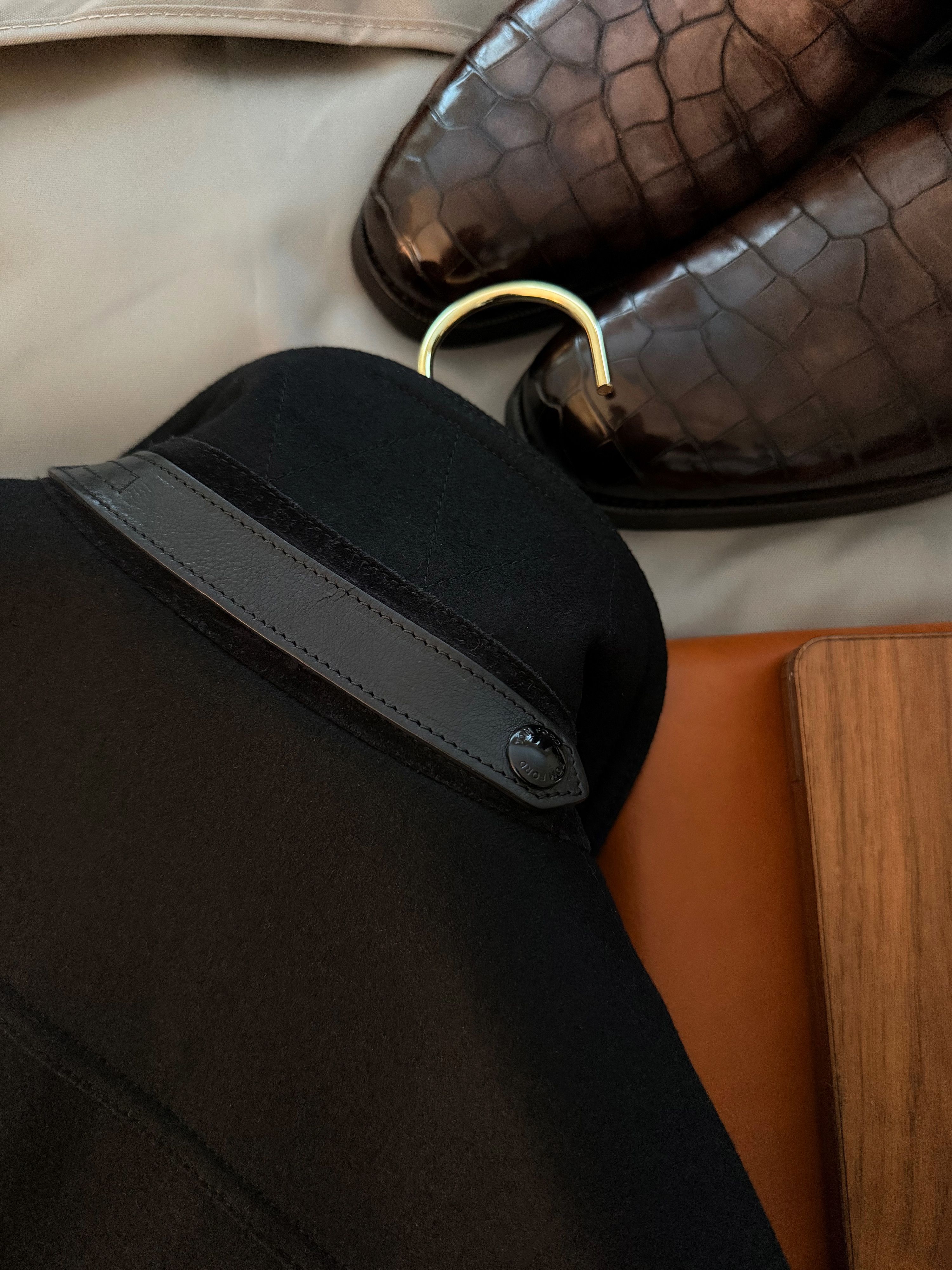 Tom Ford Ultimate Rare $5,400 w/tax Wool / Leather Accent Jacket Size US M / EU 48-50 / 2 - 14 Thumbnail