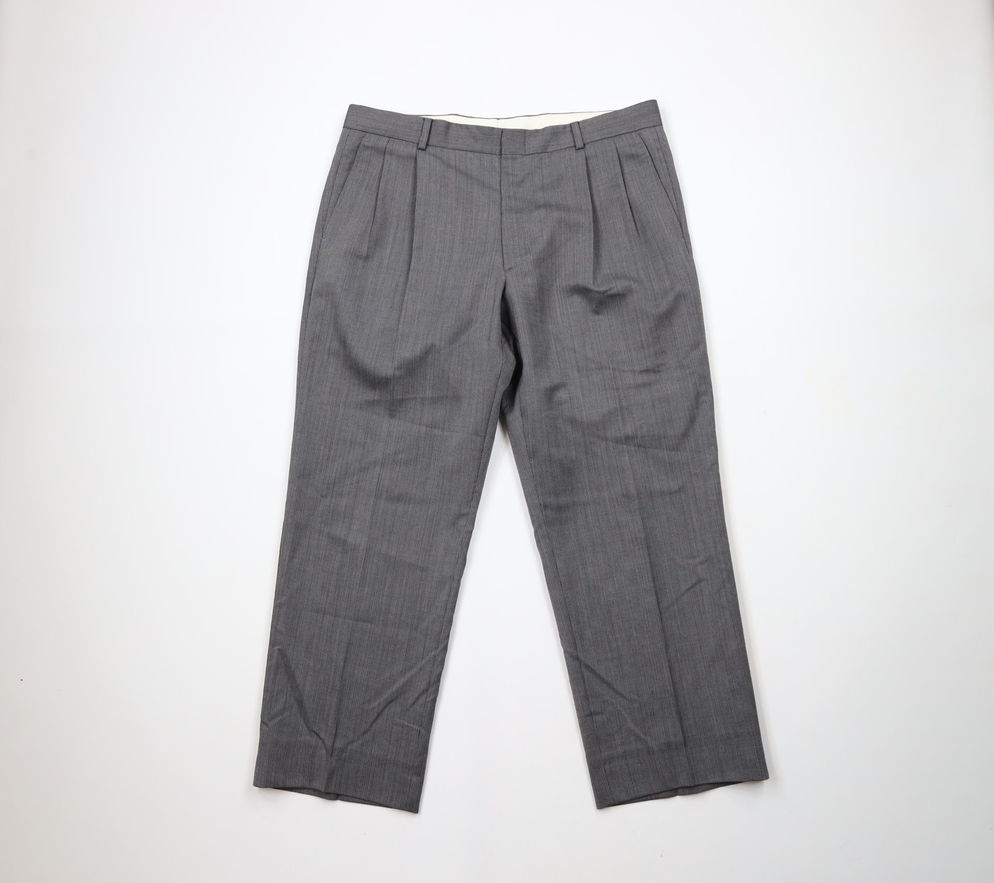 Vintage Vintage 90s Streetwear Wide Leg Chino Pants Trousers Slacks Size US 36 / EU 52 - 1 Thumbnail