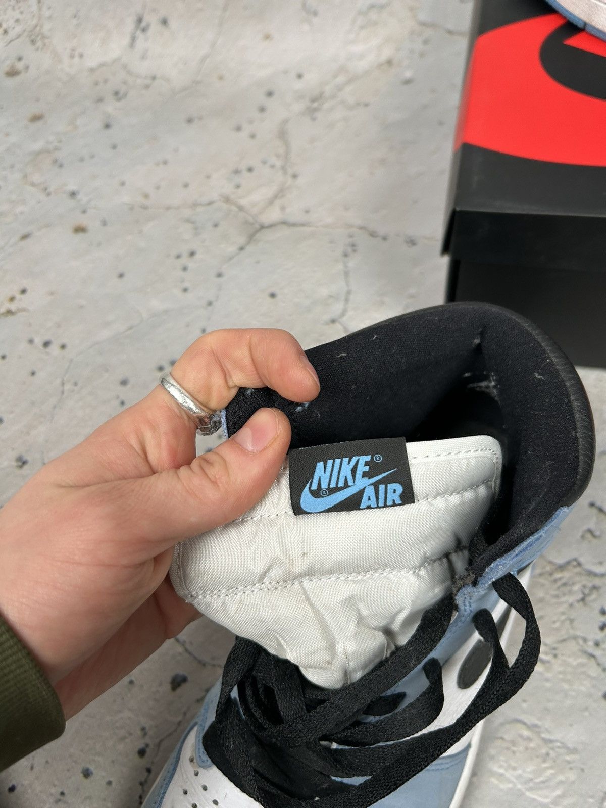 Jordan Brand Jordan 1 Nike Air University Blue Streetwear Sneaker Rare Size US 8.5 / EU 41-42 - 8 Thumbnail