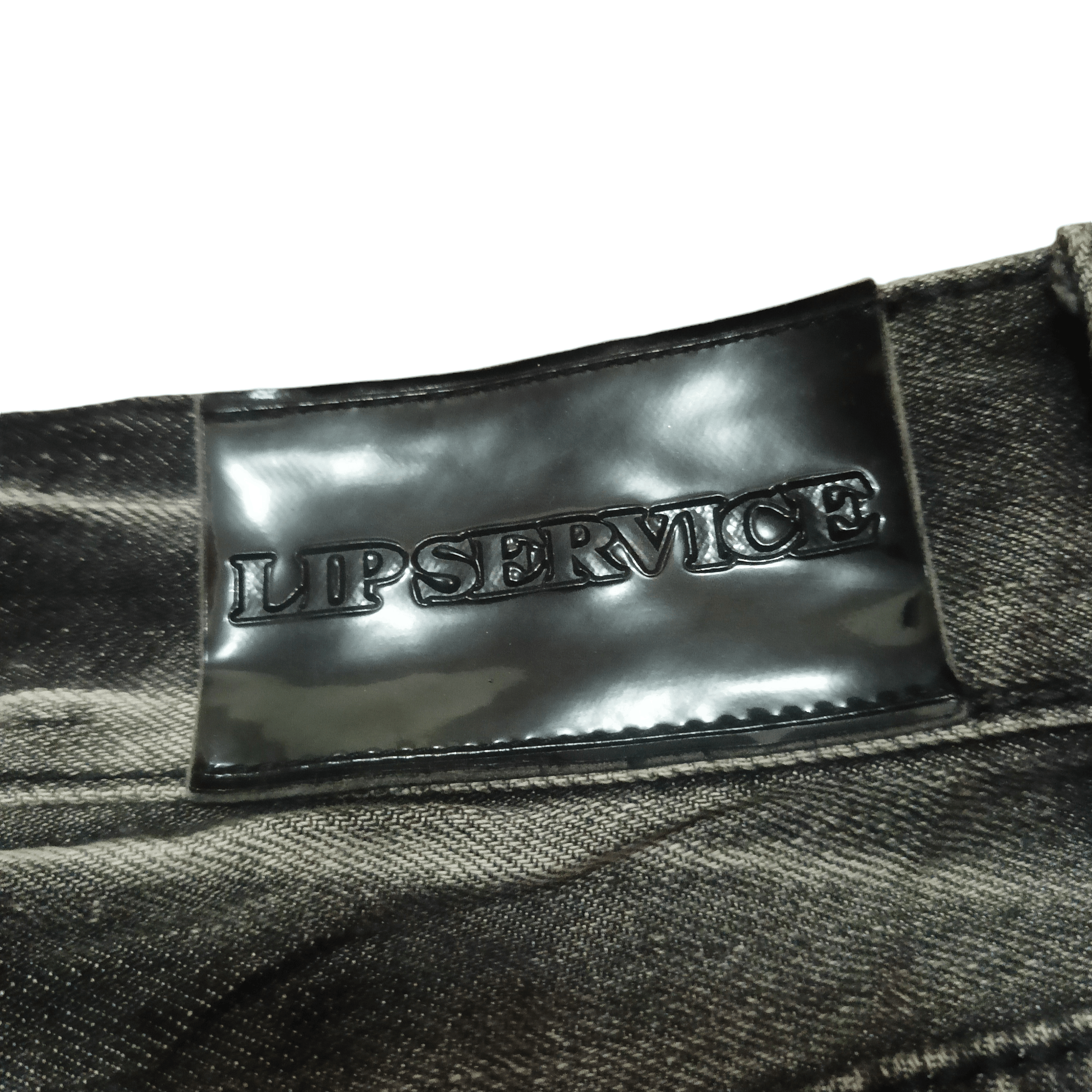Lip Service Sick 90s Lip Service Polkadot Flared design distressed jeans Size US 32 / EU 48 - 13 Thumbnail