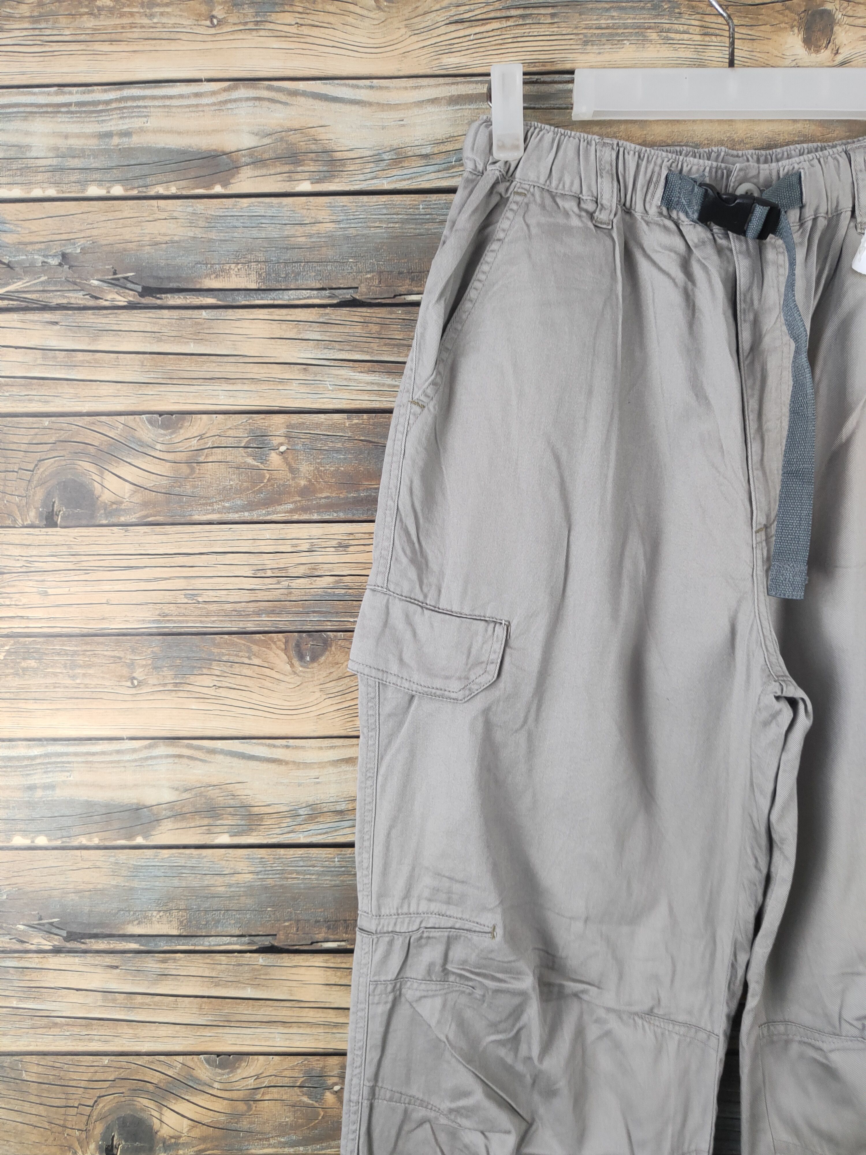 Japanese Brand DL Japanese Brand Gray Multipocket Cargo Pants #2104 Size US 30 / EU 46 - 3 Thumbnail