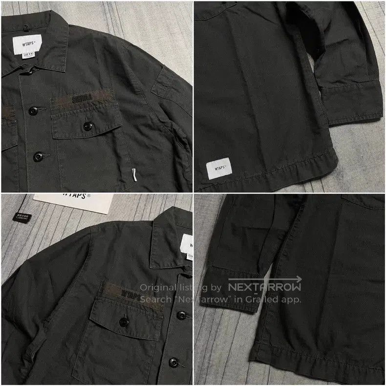 Wtaps Wtaps Wash two bags of heavy water and work long-sleeved s Size US S / EU 44-46 / 1 - 3 Thumbnail