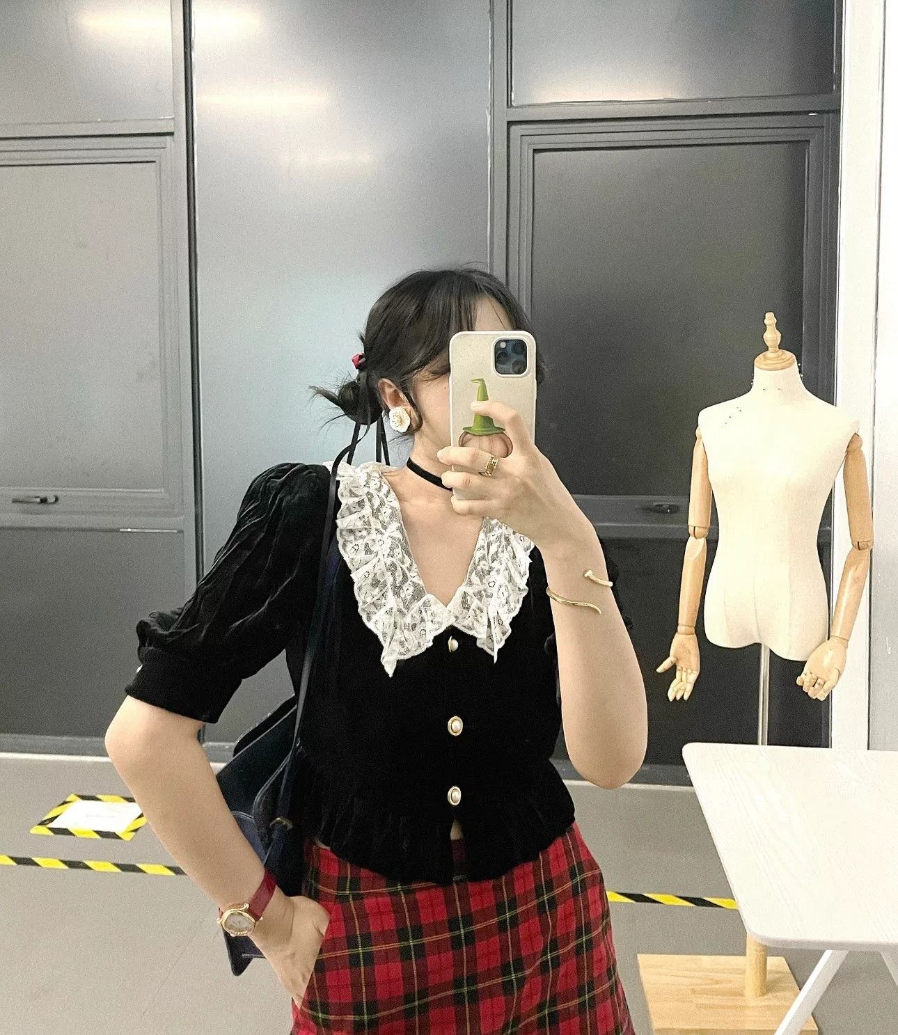 Miu Miu Miu Miu Velvet Lace Collar Jacket Size US S / EU 44-46 / 1 - 7 Thumbnail