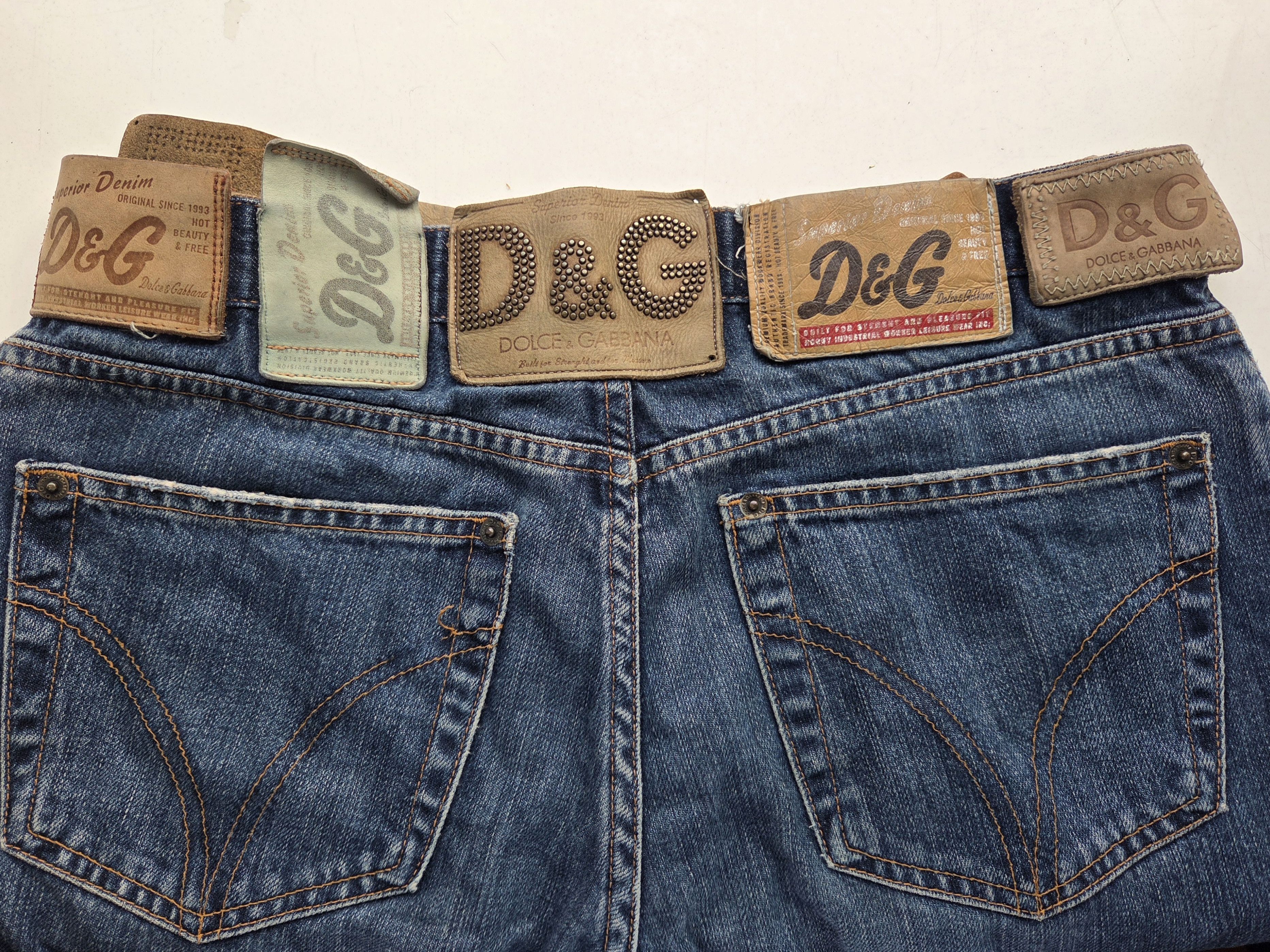 Dolce & Gabbana Dolce & Gabbana leather patches jeans Size US 30 / EU 46 - 2 Thumbnail
