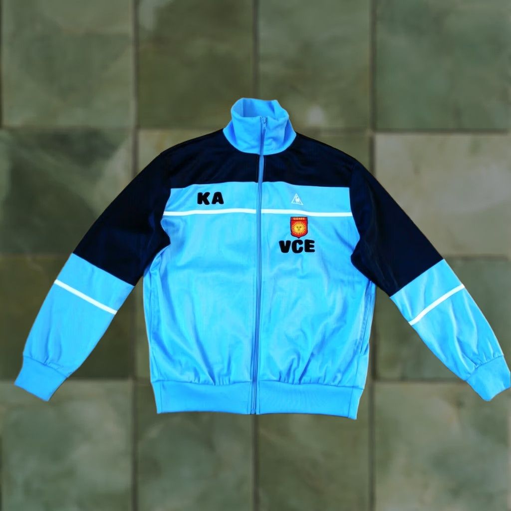 Le Coq Sportif VINTAGE LE COQ SPORTIF TRACK TOP JACKET ADULT MEDIUM BLUE RARE RETRO 90s OLD SCHOOL LOGO SHIRT/JACKET Size US M / EU 48-50 / 2 - 1 Thumbnail