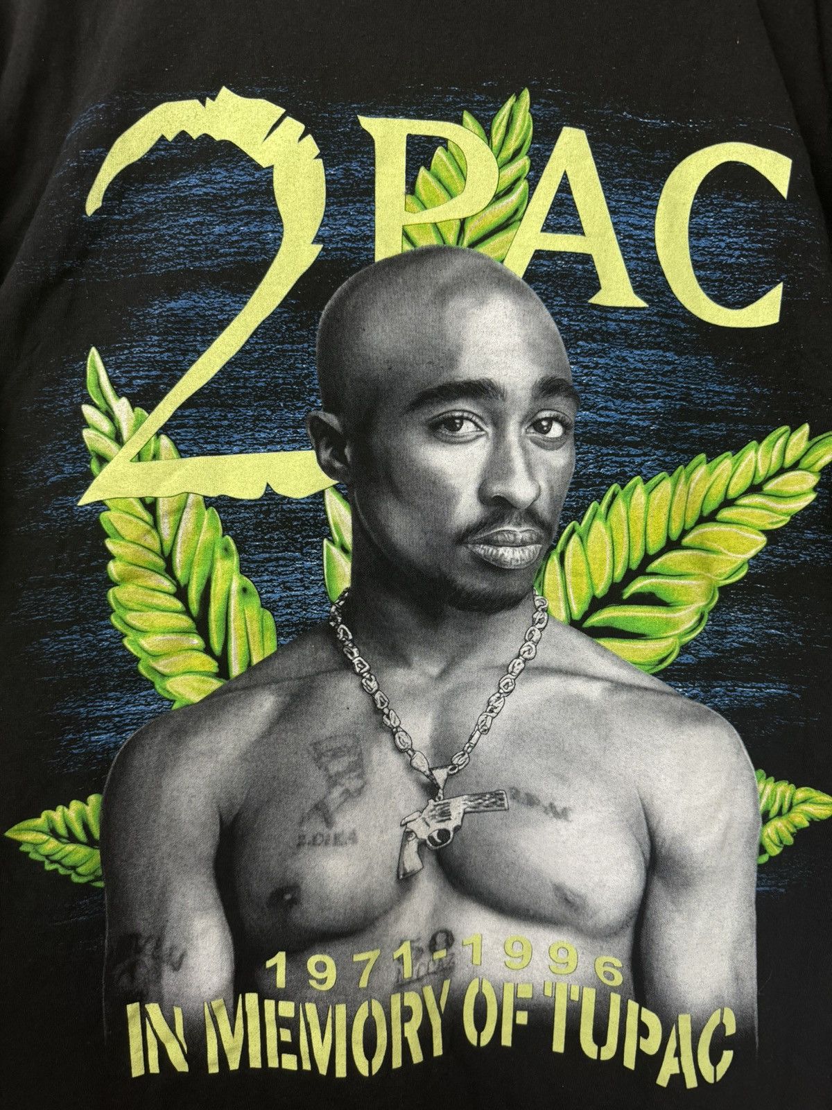 Rap Tees Vintage 2Pac Tupac Shakur Tribute Rap Tee Rare Streetwear Size US L / EU 52-54 / 3 - 3 Thumbnail