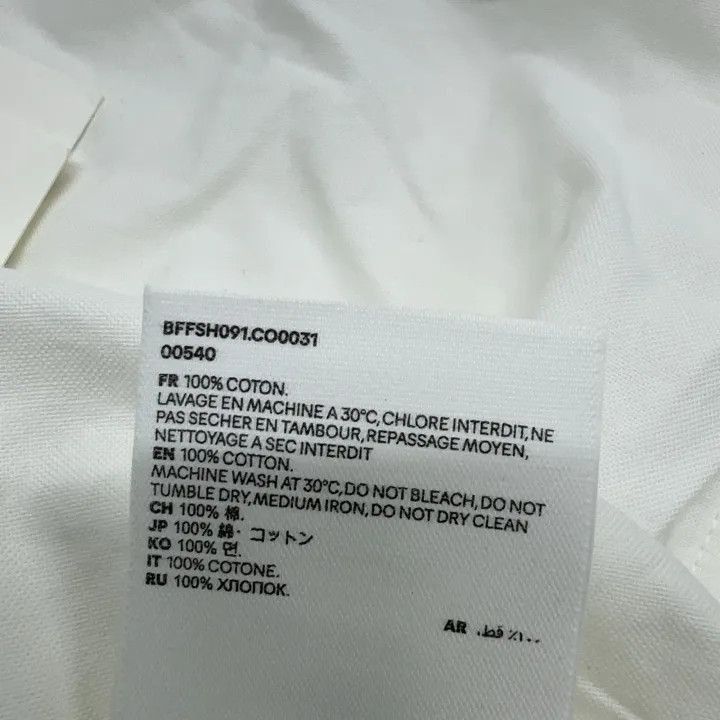 AMI AMIPARIS Logo Long Sleeve Shirt for Women -2507 Size M / US 6-8 / IT 42-44 - 6 Thumbnail