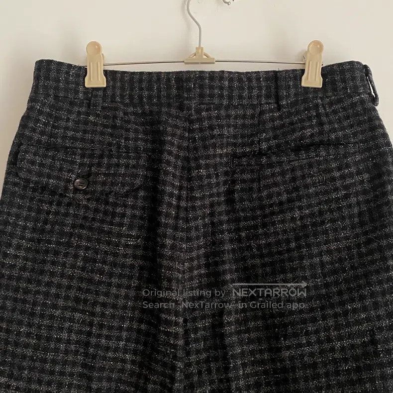 Comme des Garcons Comme Des Garcons size S Thick Wool Pants. Black and Gray Size US 27 - 4 Thumbnail