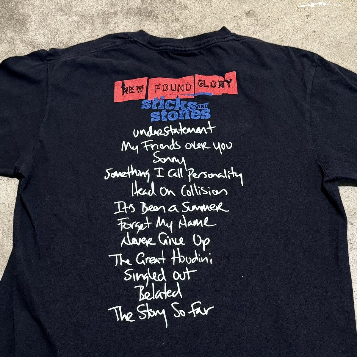Band Tees VINTAGE NEW FOUND GLORY TEE! Size US L / EU 52-54 / 3 - 5 Thumbnail