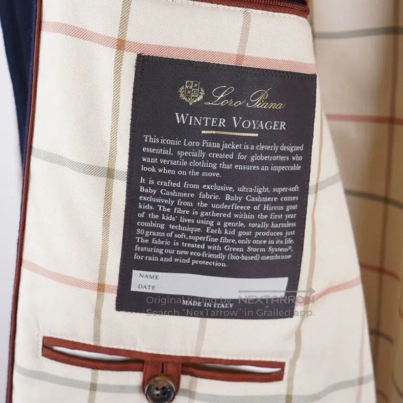 Loro Piana LORO PIANA Classic Winter Voyage Series Hunter Jacket-Excl Size US L / EU 52-54 / 3 - 8 Thumbnail