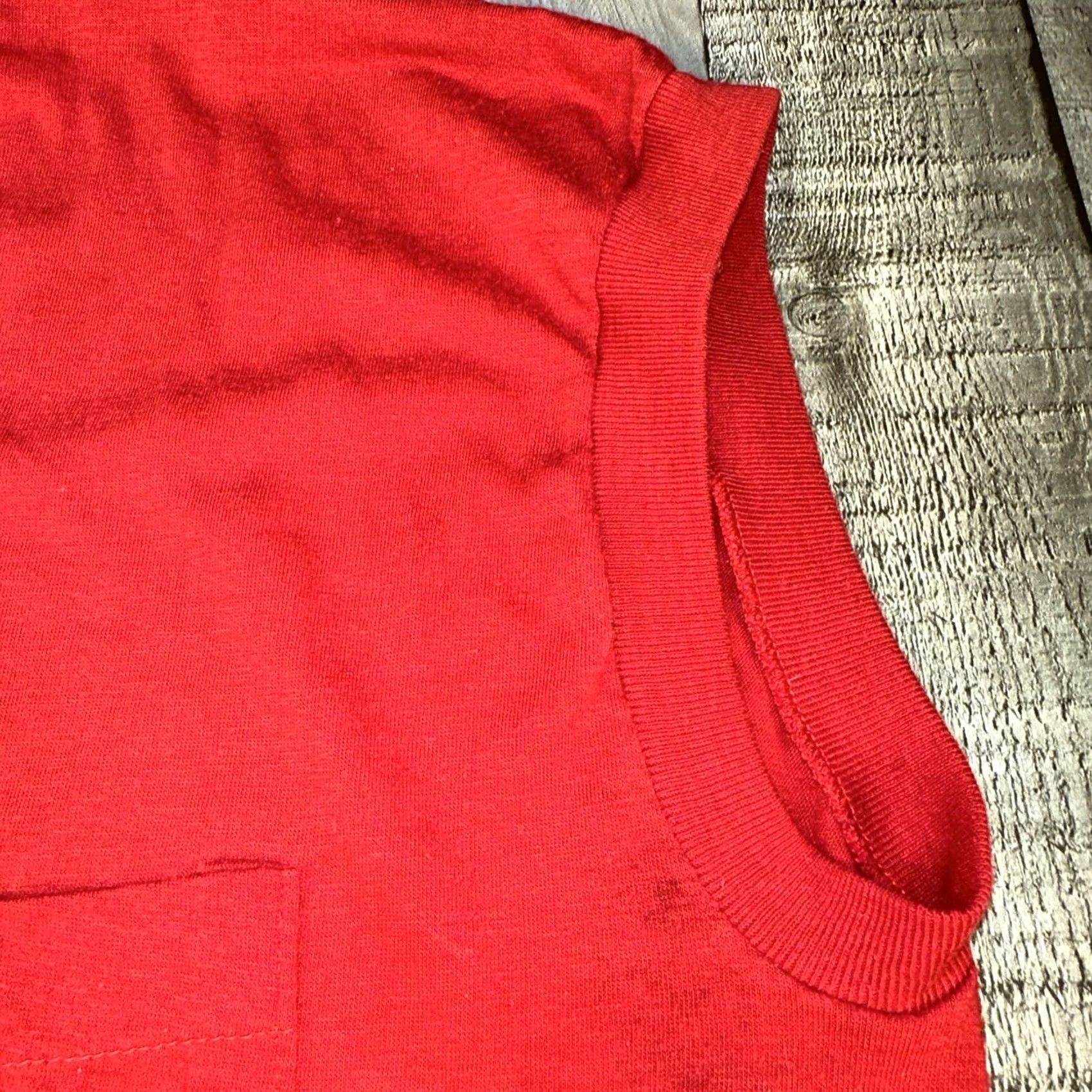 McGregor Vintage Mcgregor 80’s Blank Muscle Tee Sleeveless Pocket Tee Red T-Shirt XL Men Sleeveless Pocket 80s Mens Red Size US XL / EU 56 / 4 - 3 Thumbnail