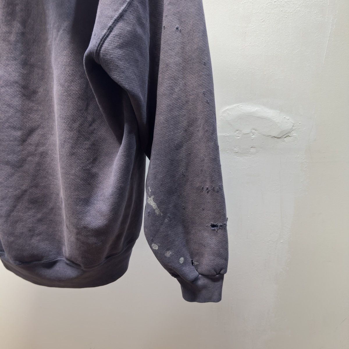 Vintage 90s Thrashed Faded Distressed Zip Hoodie ERD Grunge Chrome Size US XL / EU 56 / 4 - 8 Thumbnail