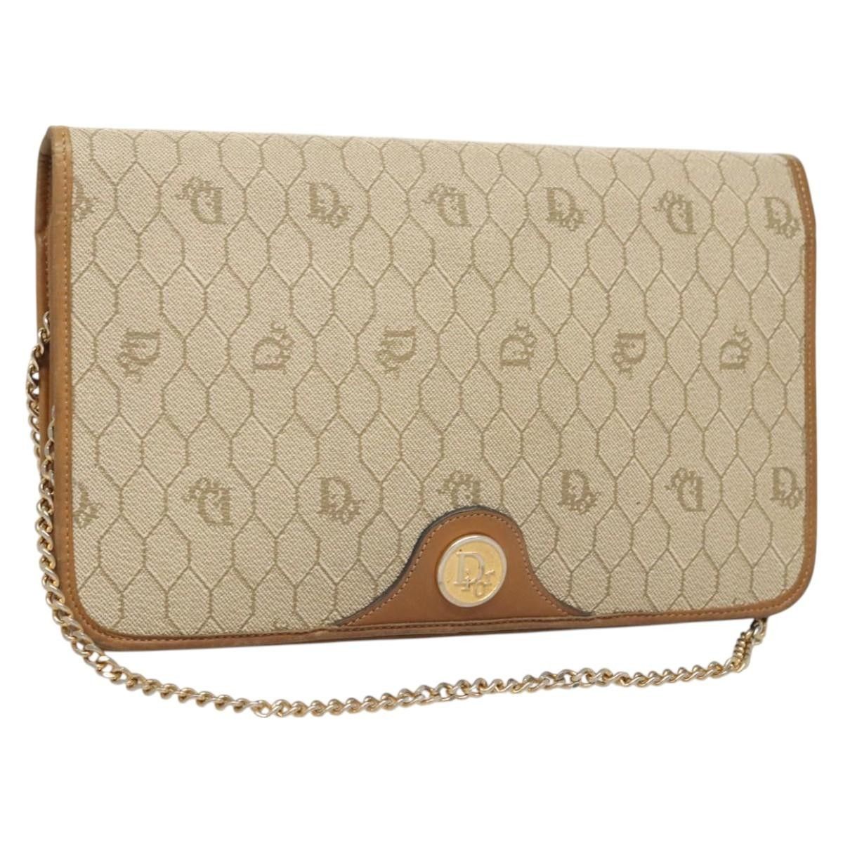 Dior Christian Dior Vintage Honeycomb chain Canvas Size ONE SIZE - 1 Thumbnail