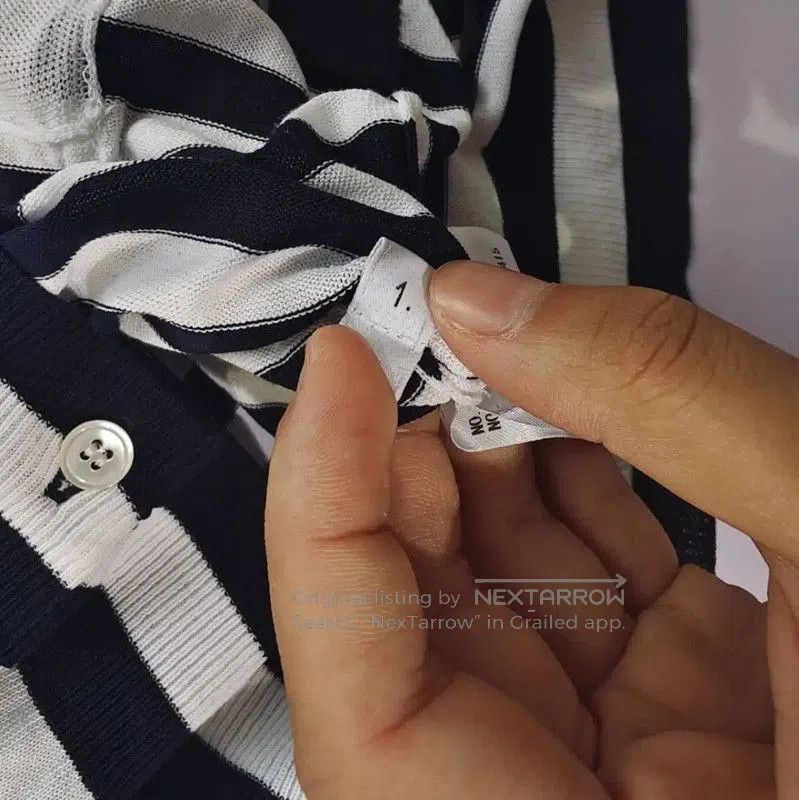 Thom Browne Thom Browne Black Cotton Women's T-shirt . Size M / US 6-8 / IT 42-44 - 5 Thumbnail