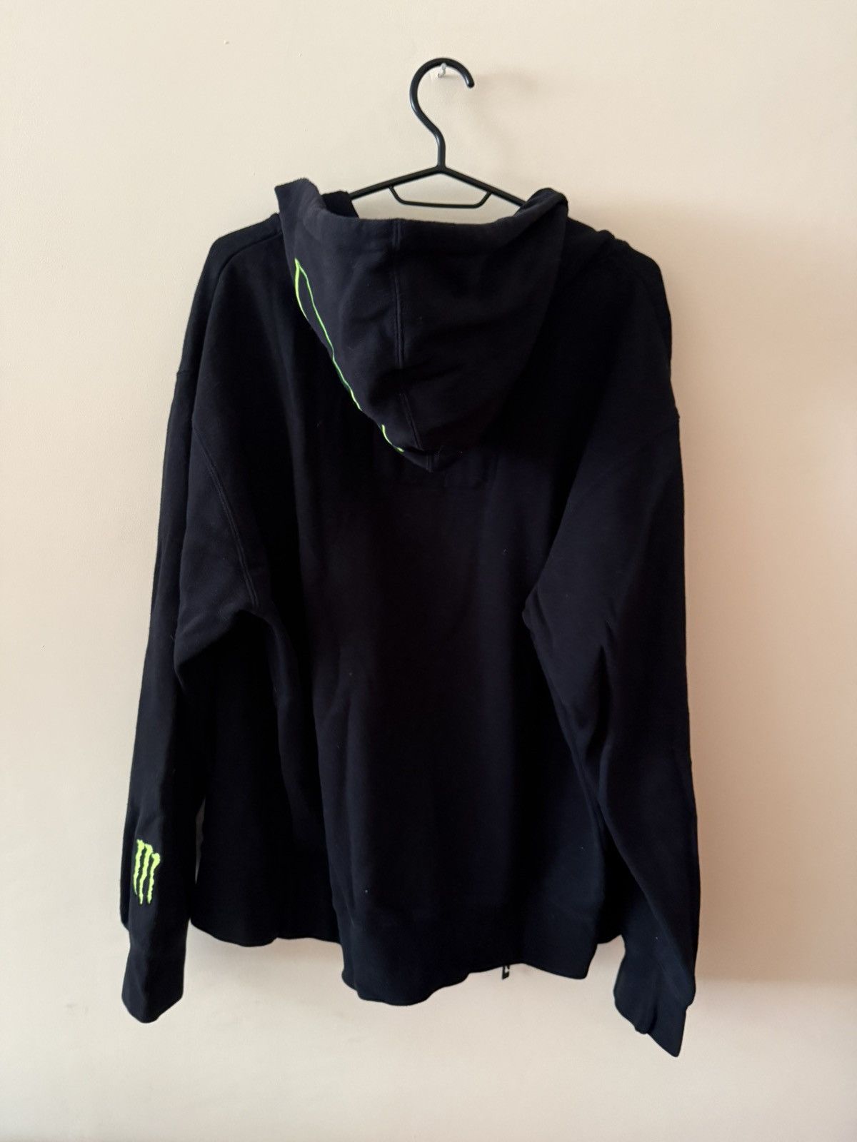 Fox Racing Vintage Fox Monster Energy Racing #4 Full Zip Hoodie L Size Size US L / EU 52-54 / 3 - 9 Thumbnail