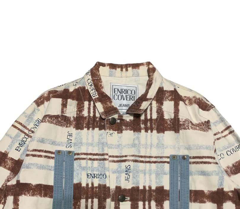 Enrico Coveri Vintage Denim Jacket By Enrico Coveri Jeans Size US M / EU 48-50 / 2 - 5 Thumbnail