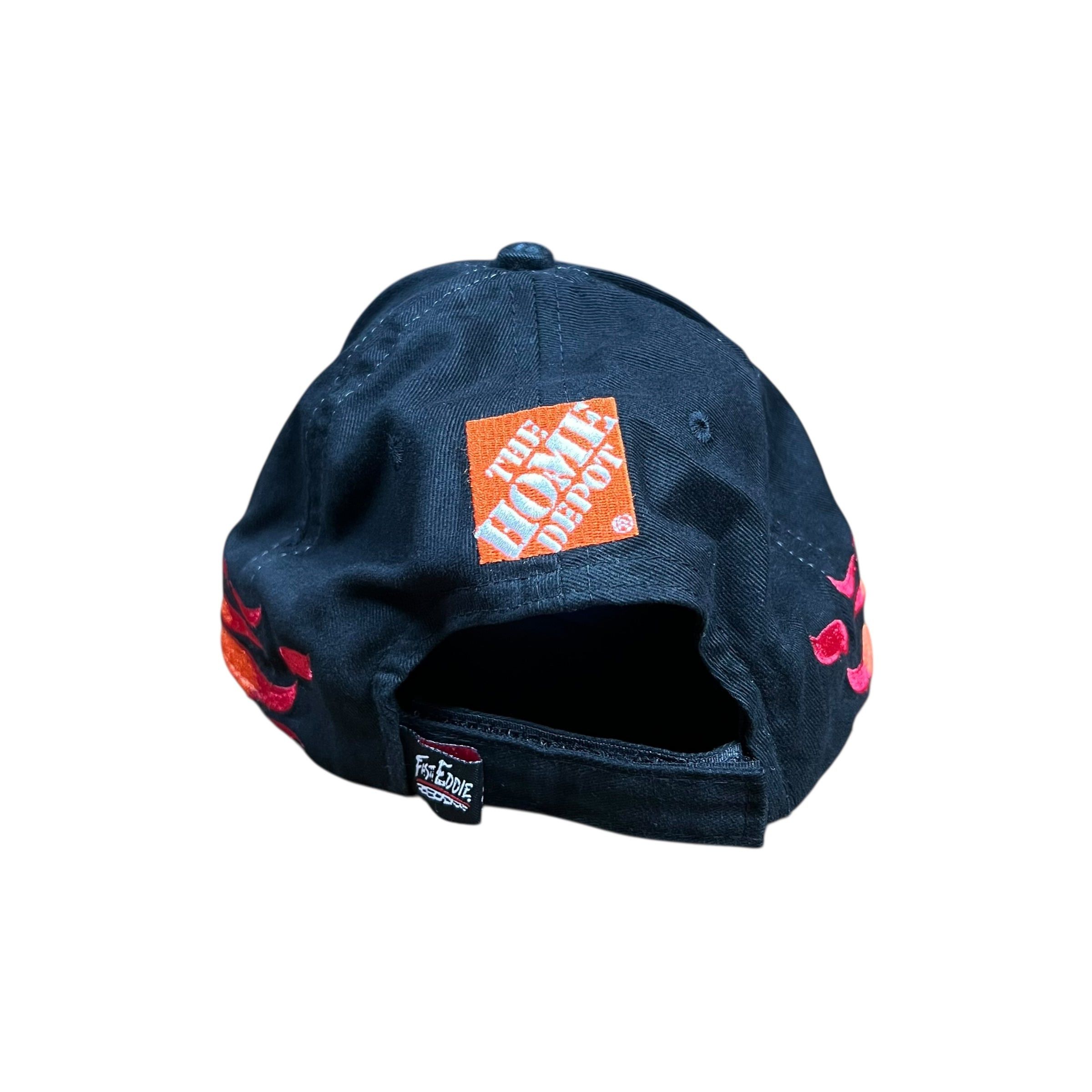 Vintage Husky Tools Flame Racing Cap - OS Size ONE SIZE - 4 Thumbnail