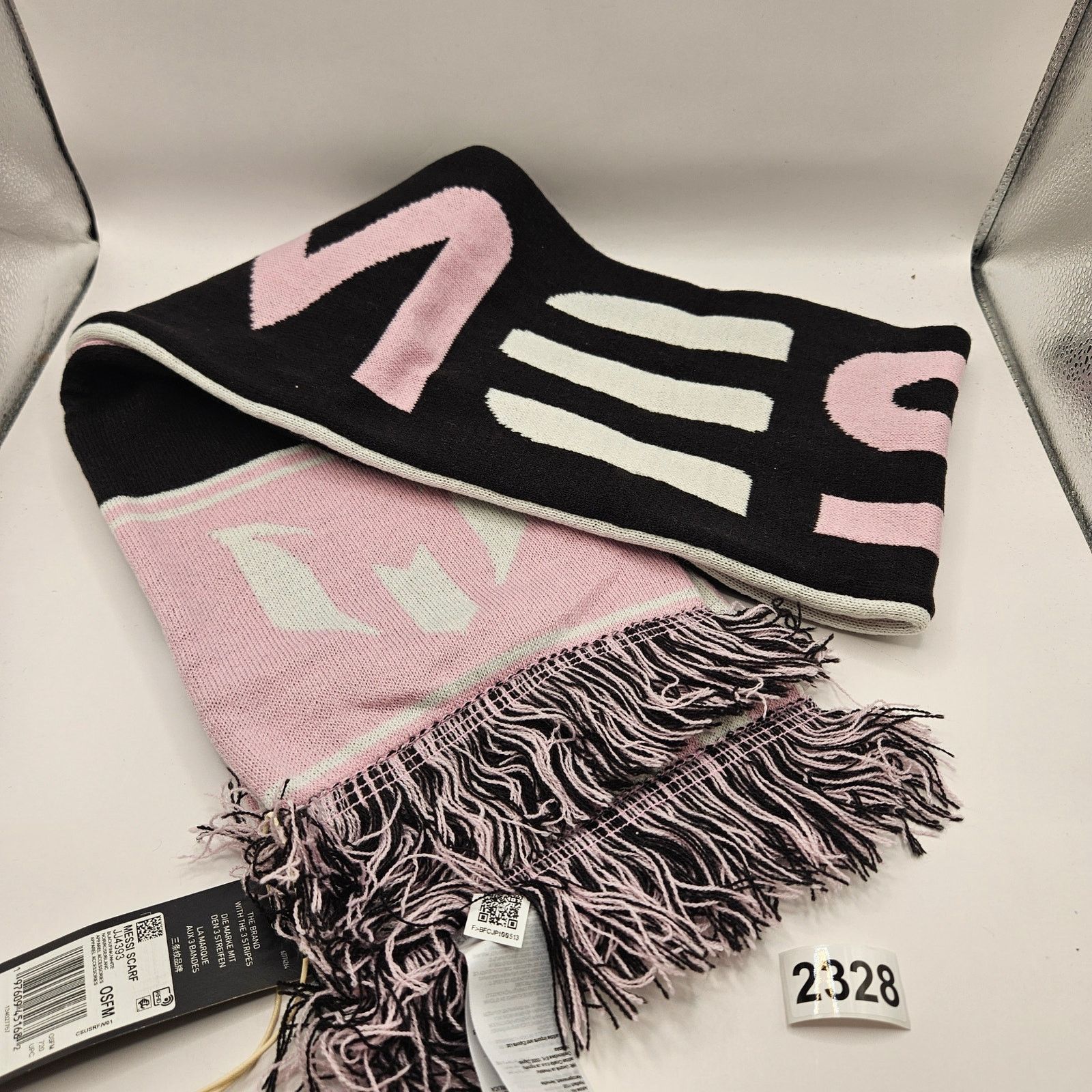 Adidas ADIDAS X LIONEL MESSI INTER MIAMI FOOTBALL CLUB PINK SCARF Size ONE SIZE - 1 Thumbnail
