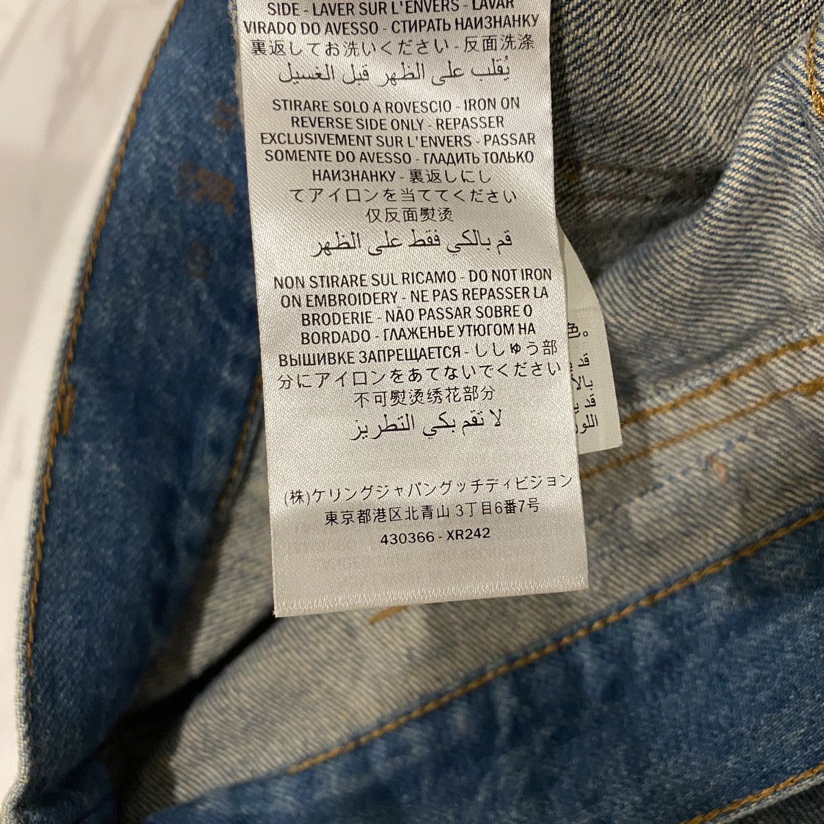 Gucci GUCCI denim embroidered Size US 30 / EU 46 - 7 Thumbnail