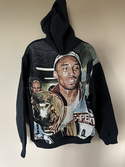 Custom “3 Peat” tapestry hoodie lakers mamba Kobe Grailed