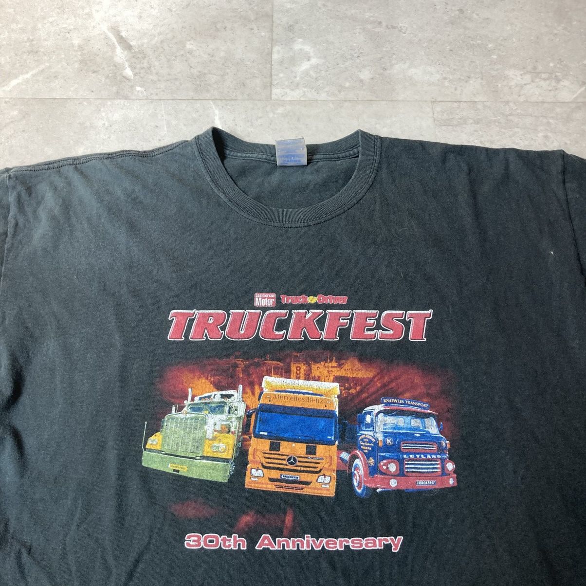 Vintage vintage mercedes truck driver truckfest faded tee Size US XXL / EU 58 / 5 - 2 Thumbnail