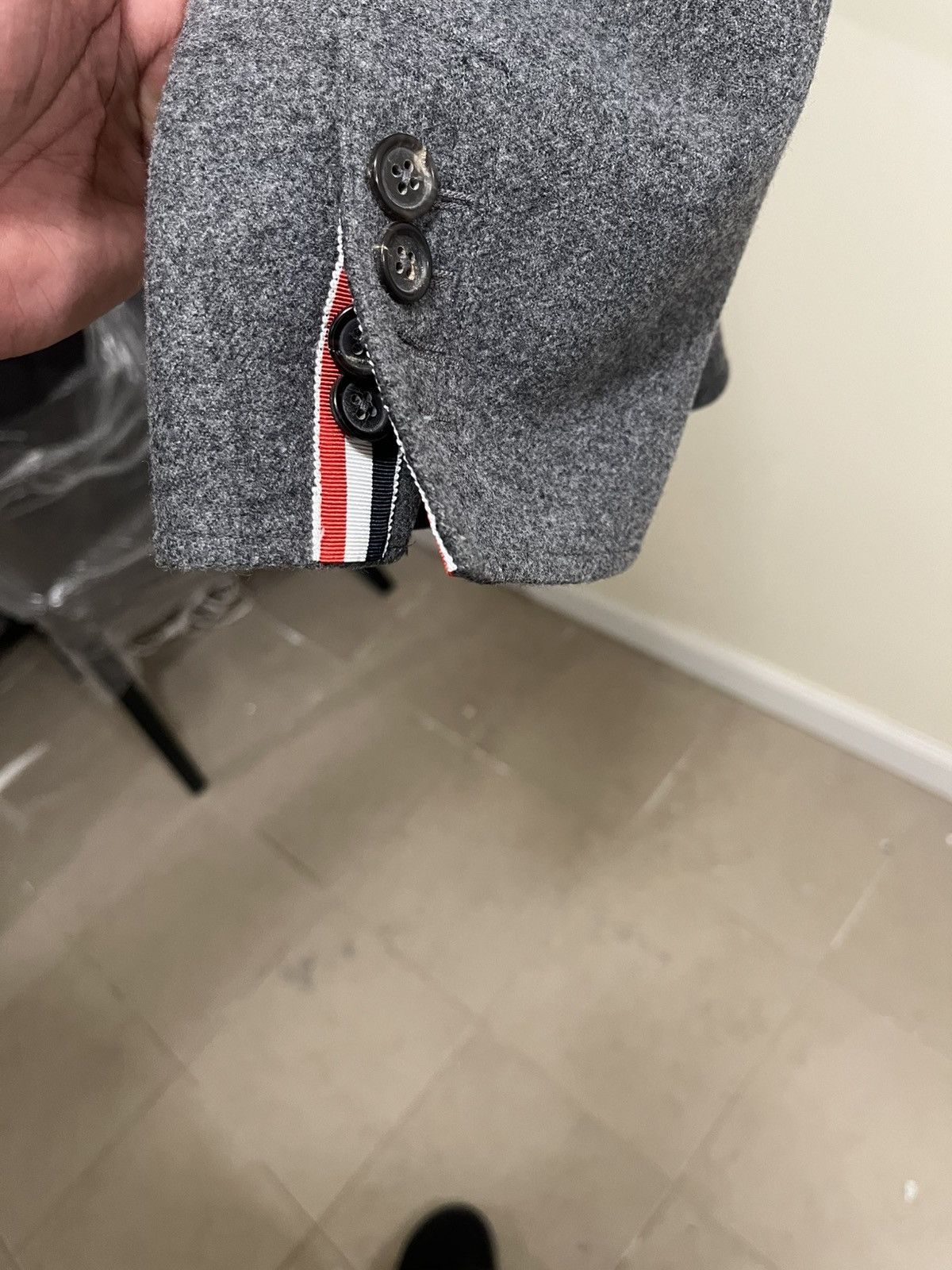 Thom Browne Thom Browne 4 Bar Unconstructed Sport Jacket Sz 4 Size US XL / EU 56 / 4 - 5 Thumbnail