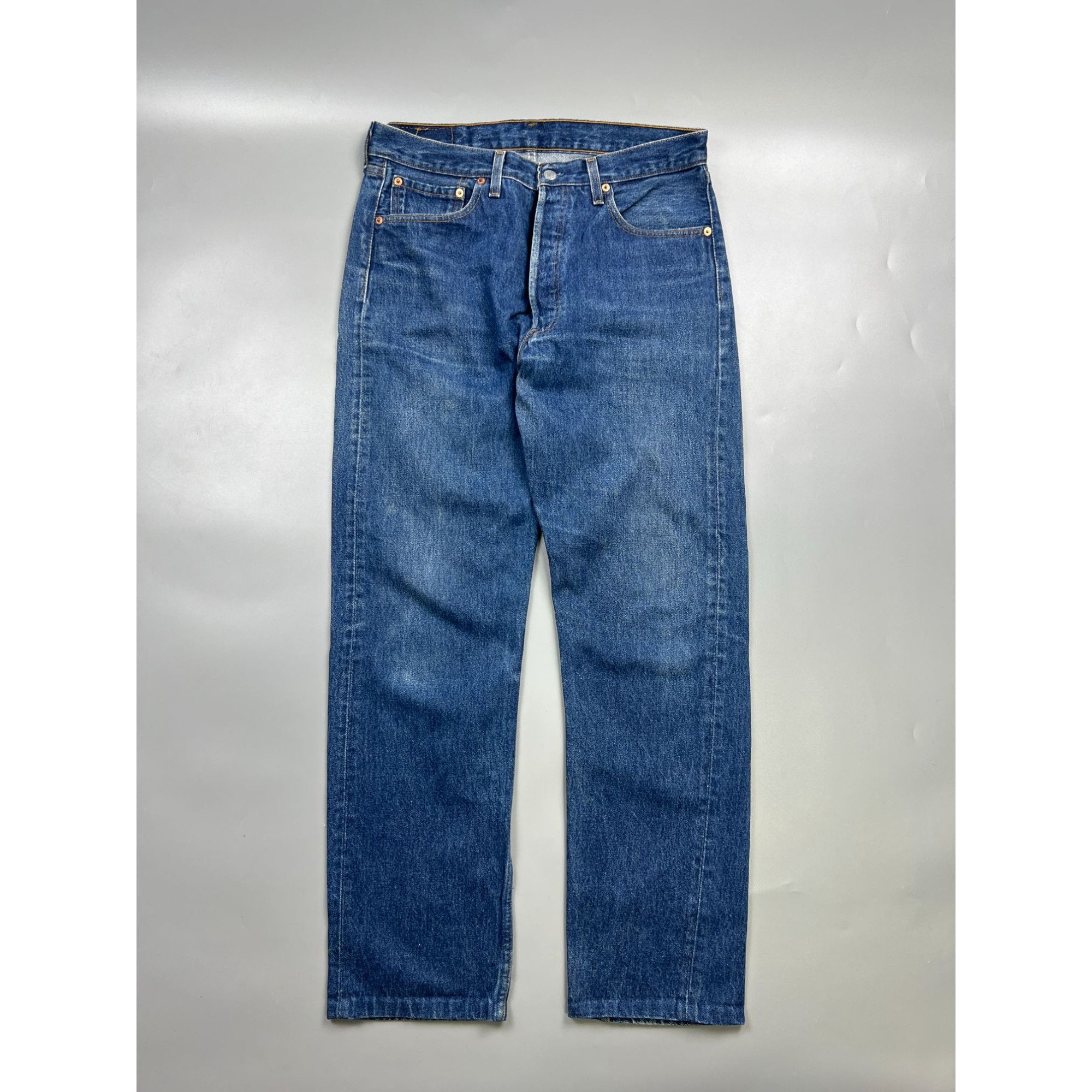 Levi's Levi’s 501 Made In USA Denim Jeans Pants (Y0921) Size US 33 - 1 Thumbnail