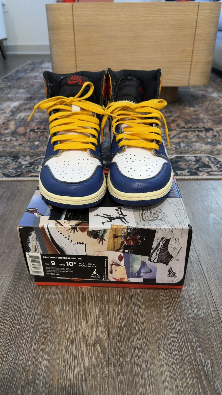 Jordan Brand × Union LA Jordan 1 union storm blue Size US 9 / EU 42 - 1 Thumbnail