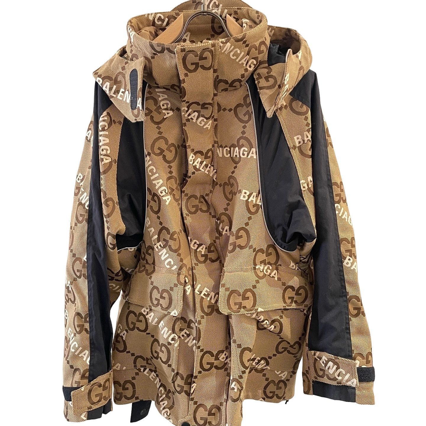Gucci Gucci x Balenciaga Hacker Project Monogram Jacket Size 40 Size S / US 4 / IT 40 - 1 Thumbnail