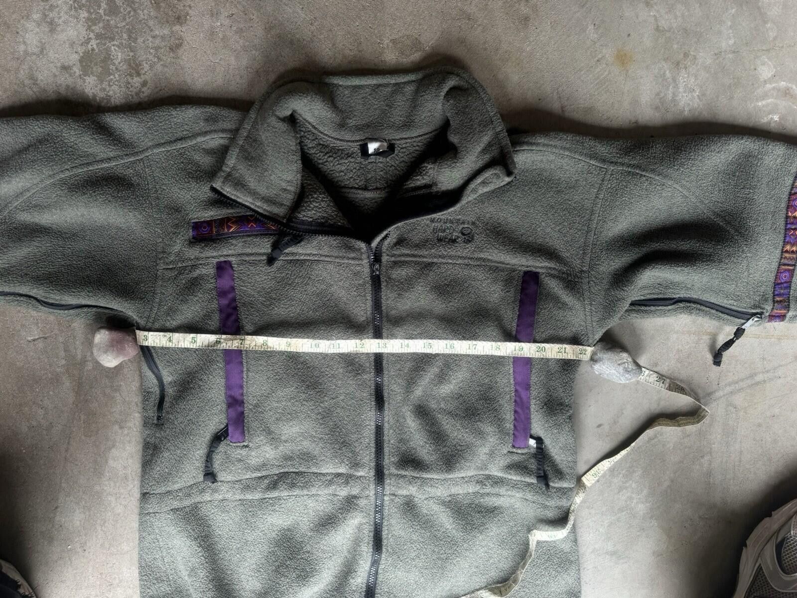 Mountain Hardwear Vtg 90s Mountain Hardwear Monkey Fleece Zip Up Jacket USA, S Size S / US 4 / IT 40 - 4 Thumbnail