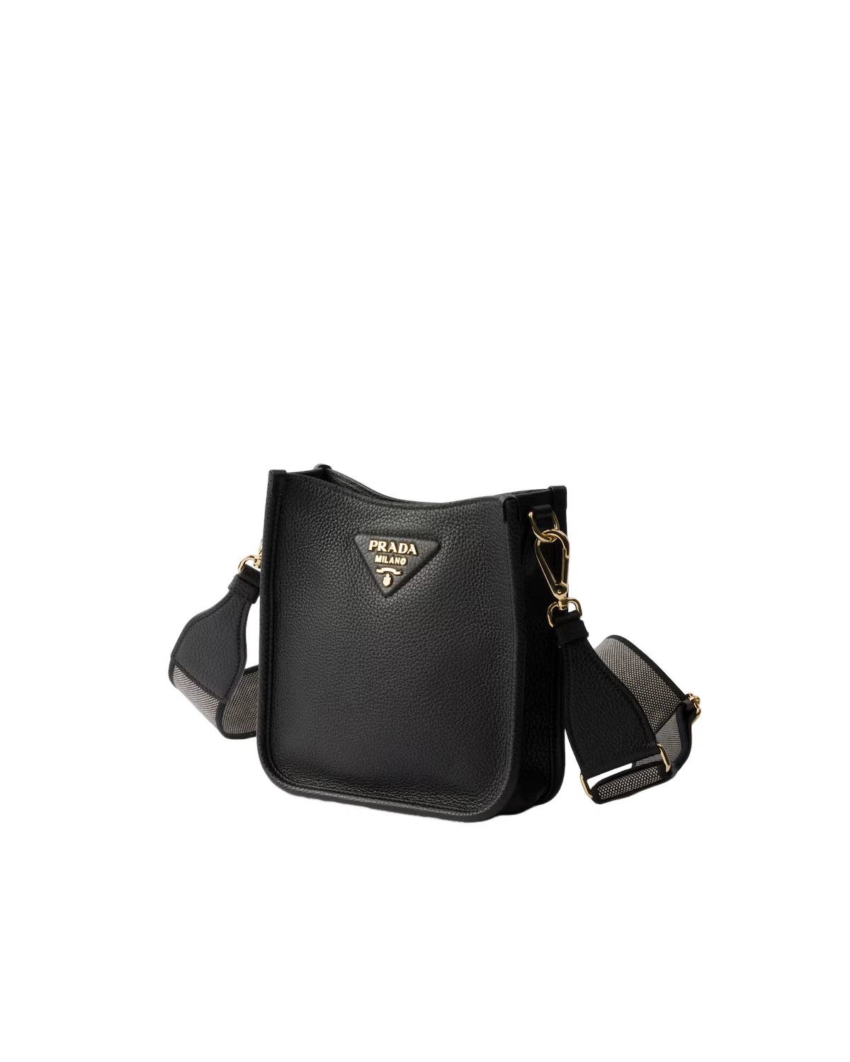 Prada PRADA Mini Black Leather Shoulder Bag New & Authentic Size ONE SIZE - 2 Thumbnail