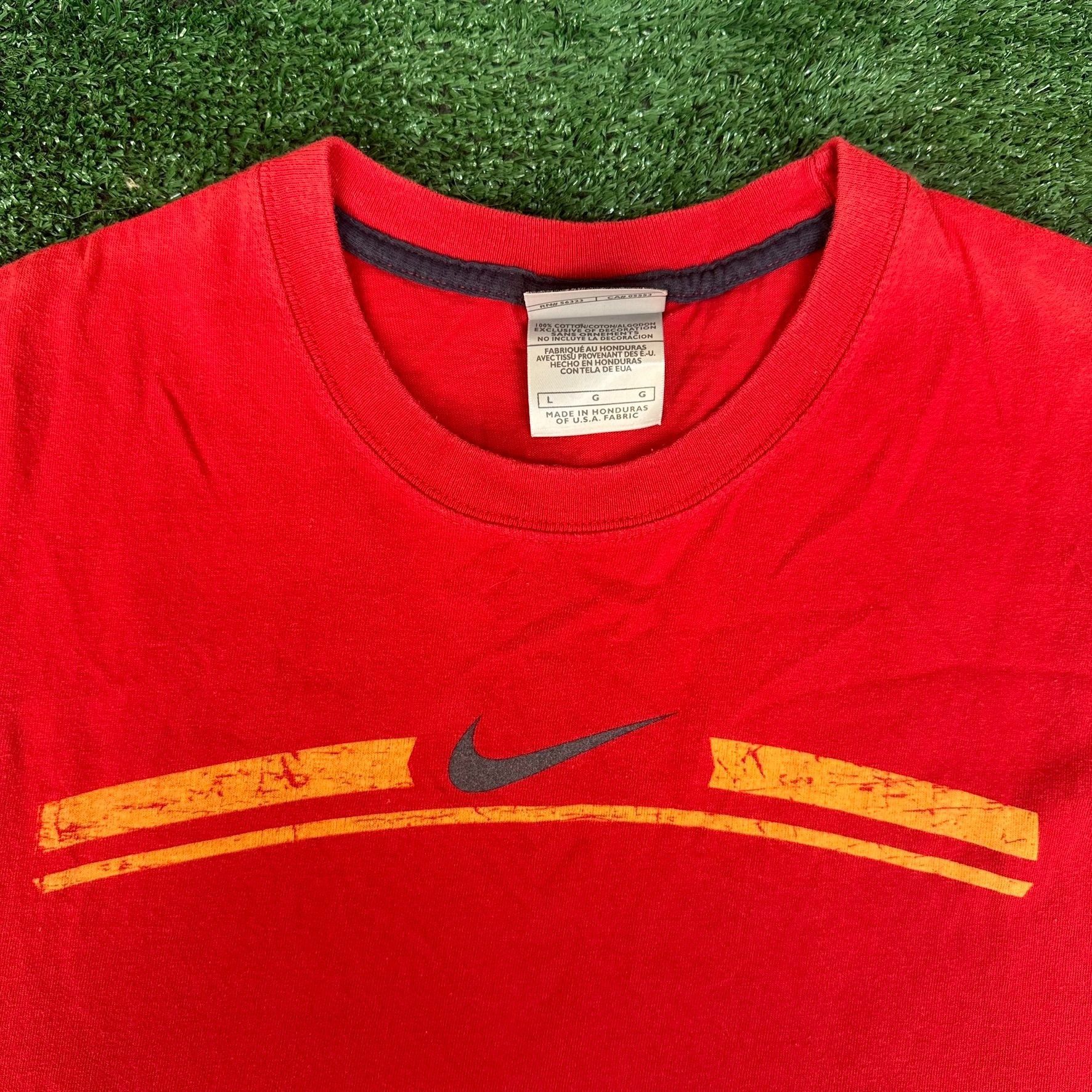 Nike Vintage Y2K Nike Center Swoosh Muscle Shirt Sleeveless Tank Size US L / EU 52-54 / 3 - 2 Thumbnail