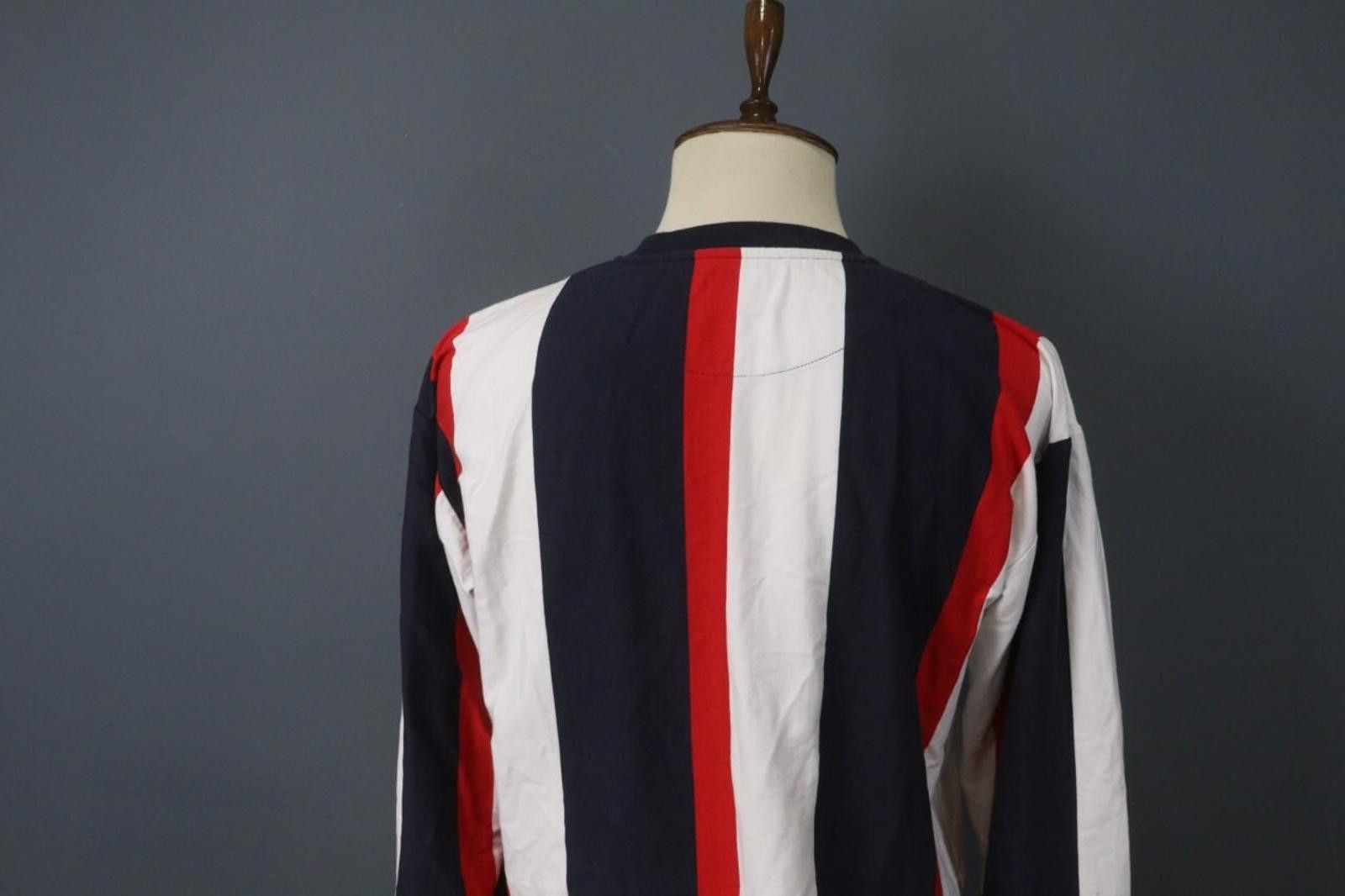 KJUS Kjus Multicolor Striped Cotton Pullover Sweatshirt Size L Size L / US 10 / IT 46 - 12 Thumbnail