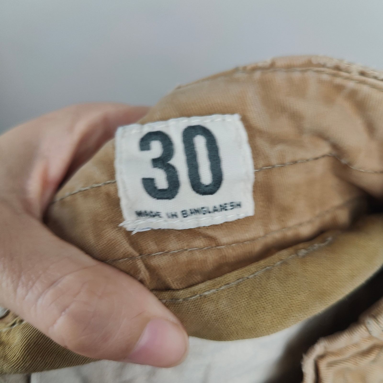 Abercrombie & Fitch Vintage Abercrombie & Fitch Shorts Mens 30 Khaki Tan Y2K Size US 30 / EU 46 - 9 Thumbnail