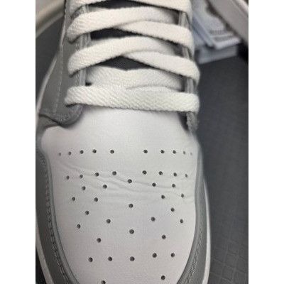 Jordan Brand Nike Air Jordan 1 Mid Smoke Grey 554724-078 Mens Size 12 Lig Size US 12 / EU 45 - 5 Thumbnail
