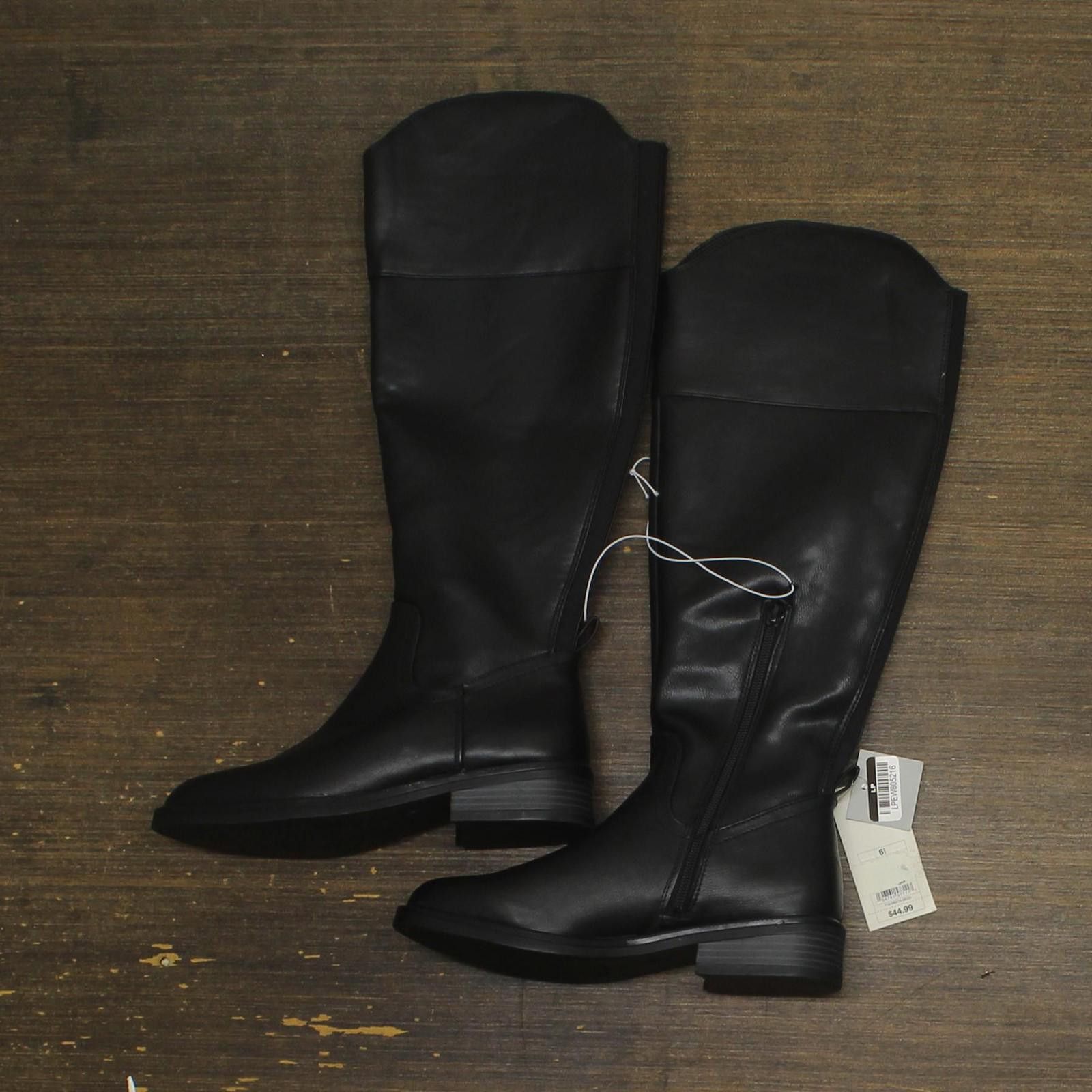 Other A New Day Dress Boots With Memory Foam Insole Black 6.5m Size US 6.5 / IT 36.5 - 1 Thumbnail