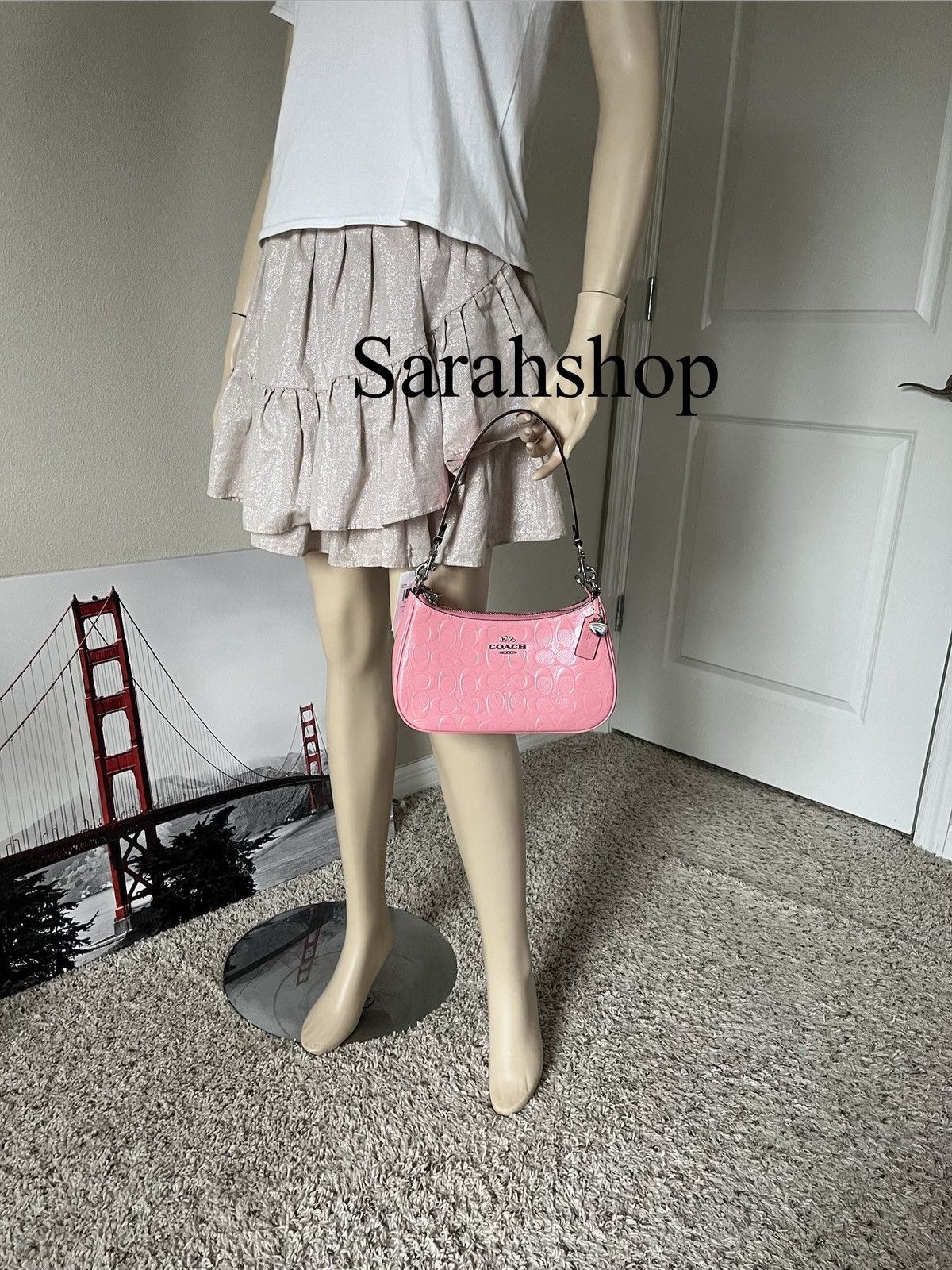 Coach Coach Teri Shoulder Bag With Heart Charm Size ONE SIZE - 9 Thumbnail