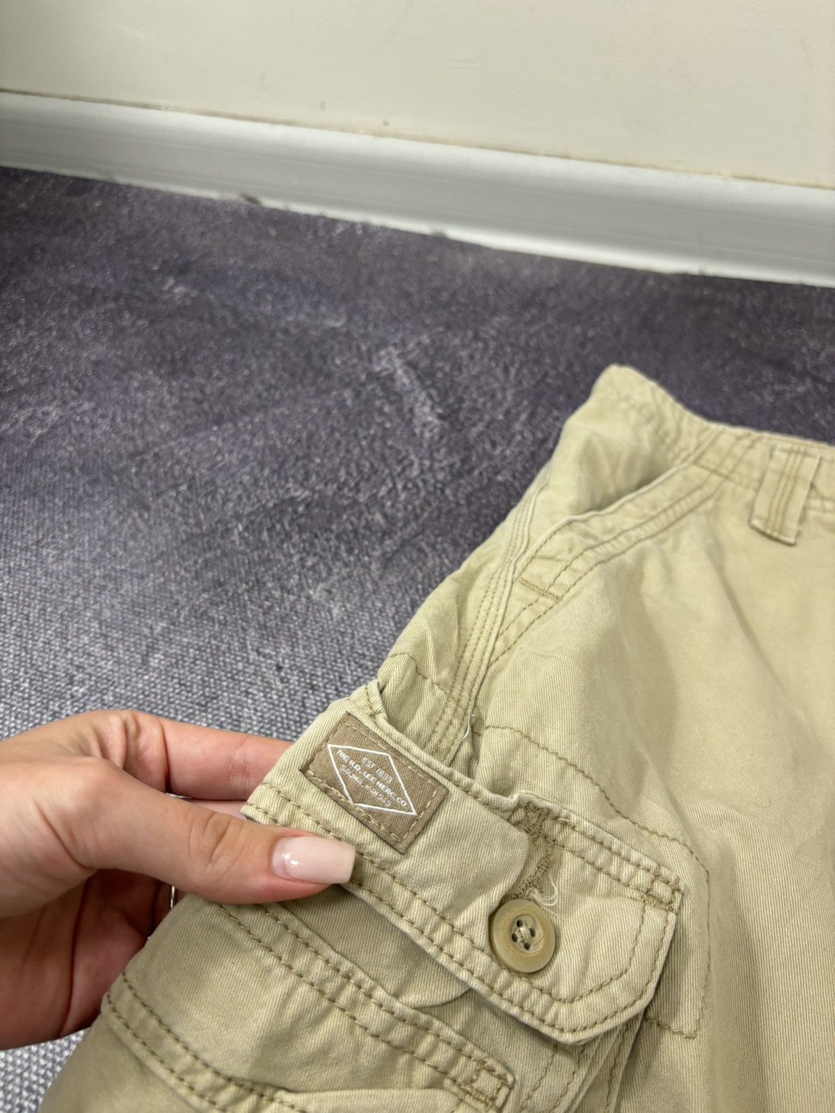 Lee Vintage Lee Y2K American Hype Utility Baggy Cargo Shorts Size US 32 / EU 48 - 5 Thumbnail