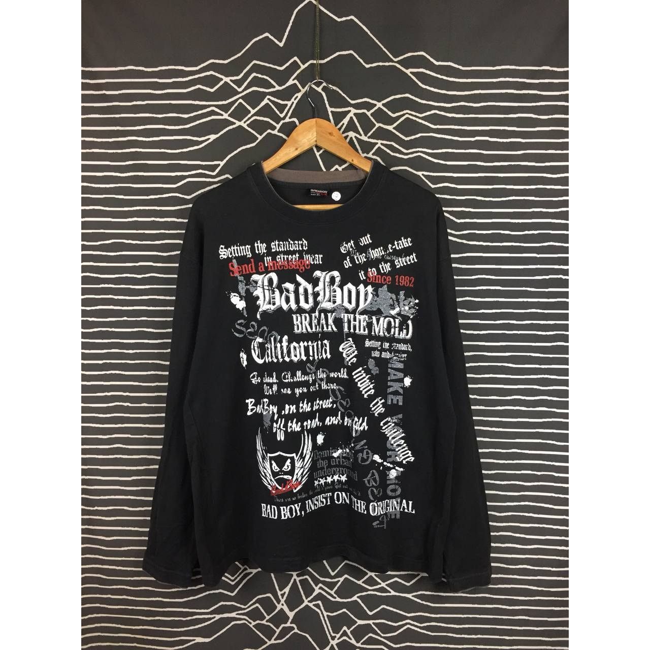 Revenge × Sad Boys × Vintage Vtg Bad Boy California Usa Break The Mold Longsleeve Tee Size US L / EU 52-54 / 3 - 2 Thumbnail