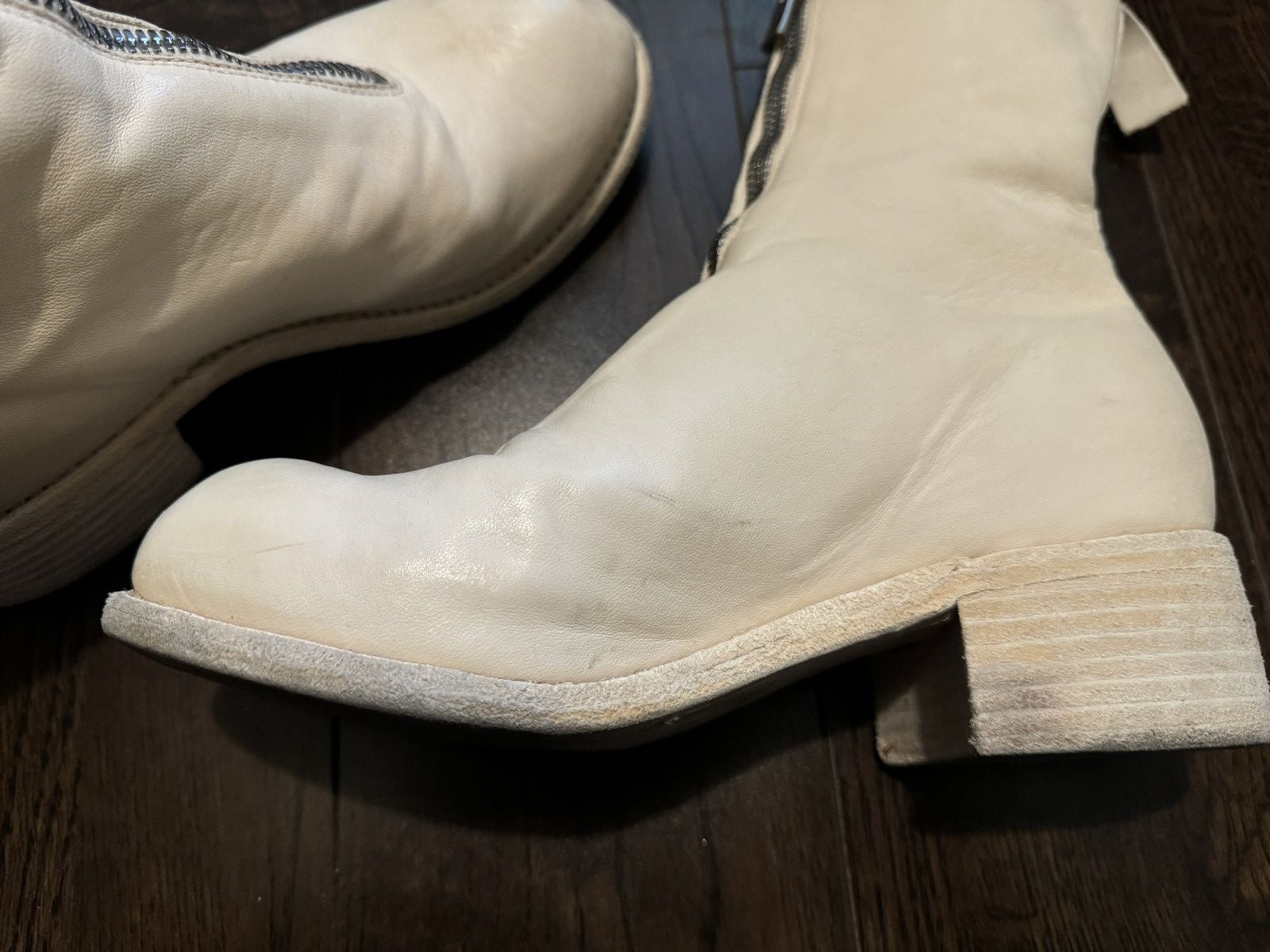 Guidi Guidi front zip ankle boots Size US 6 / IT 36 - 3 Thumbnail