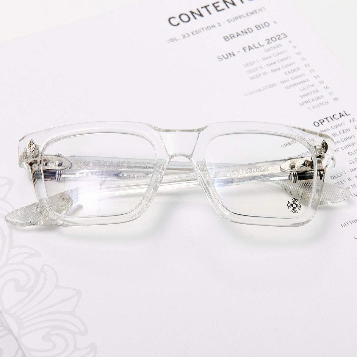 Chrome Hearts CHROME HEARTS HALLLAMANASS CRYSTAL GLASSES Size ONE SIZE - 7 Thumbnail