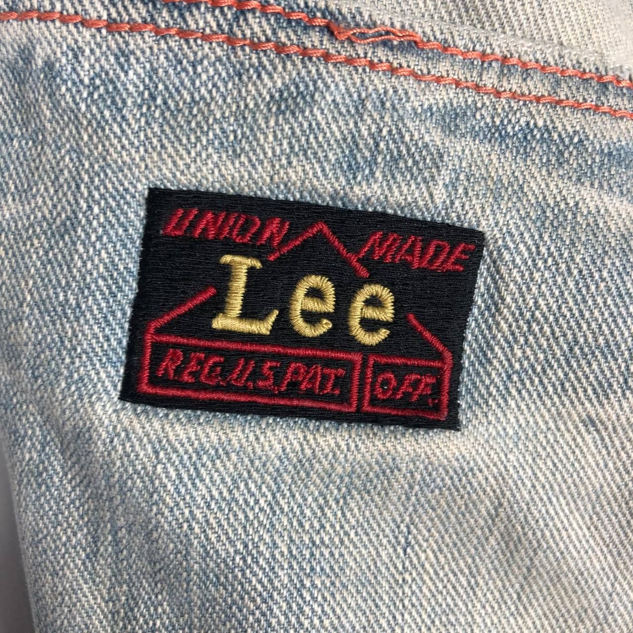 Lee Vintage Lee Distressed Light Wash Jeans Size US 38 / EU 54 - 10 Thumbnail