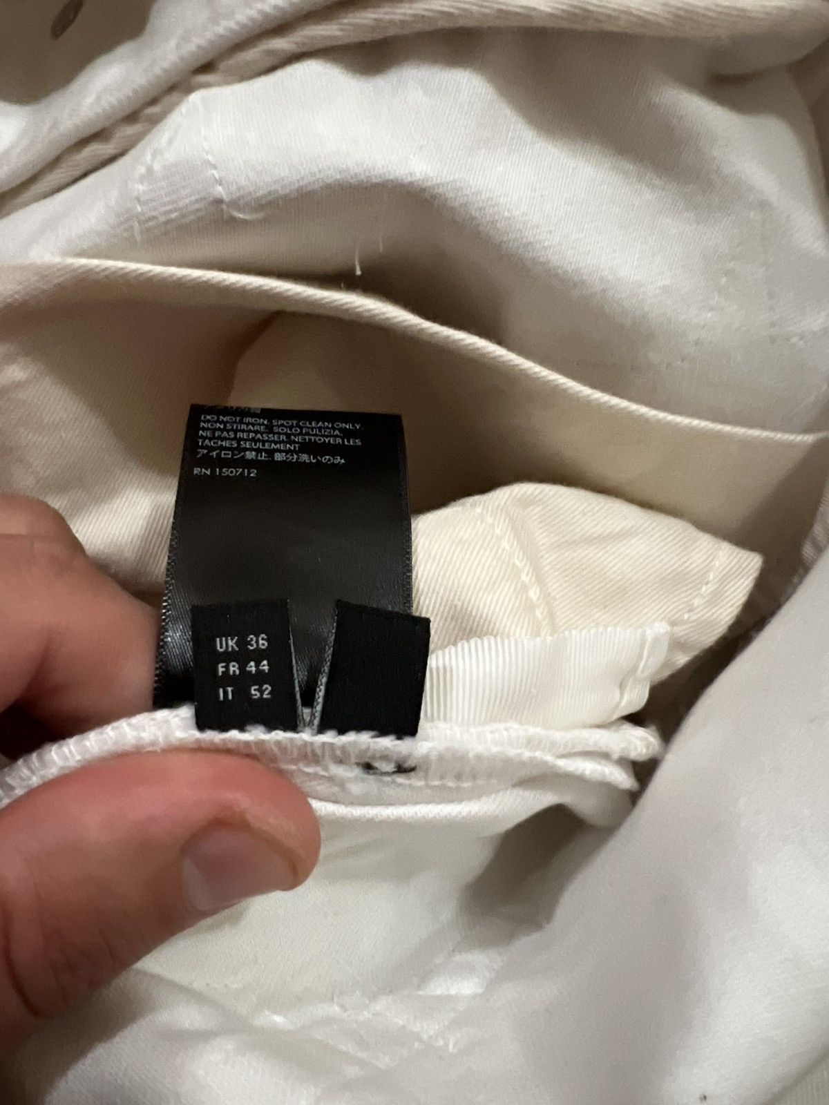 Amiri Amiri x Chemist White Star Patch Jeans size 36 $2500 Size US 36 / EU 52 - 6 Thumbnail