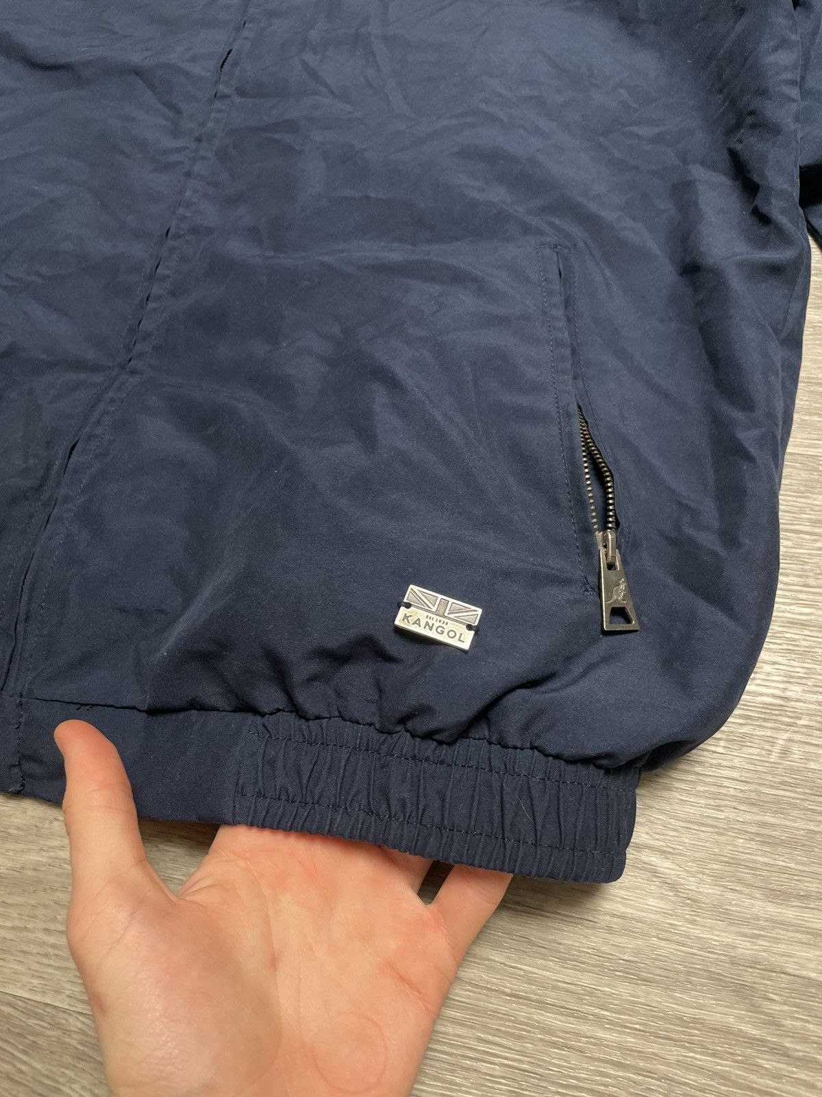 Kangol Vintage Kangol Navy Blue Light Jacket Overshirt 90s Size US M / EU 48-50 / 2 - 6 Thumbnail