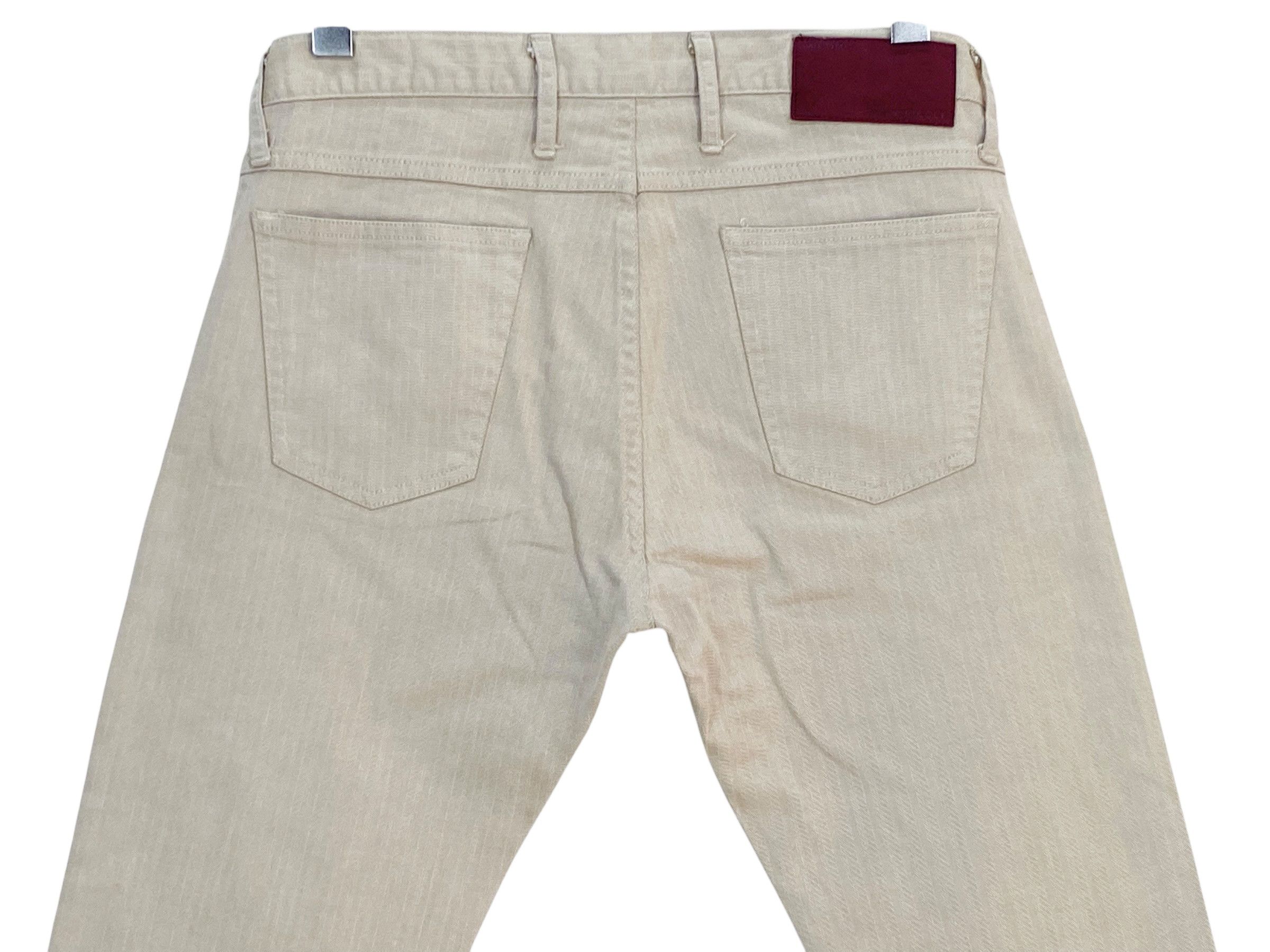 Matsuda × Nicole Club Low Rise Pants Nicole Monsieur Trim Embellished Size 27" / US 4 / IT 40 - 5 Thumbnail