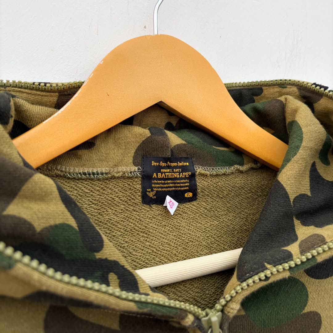 Bape × Nigo 1st Camo Shark Full Zip Hoodie Size XS / US 0-2 / IT 36-38 - 10 Thumbnail