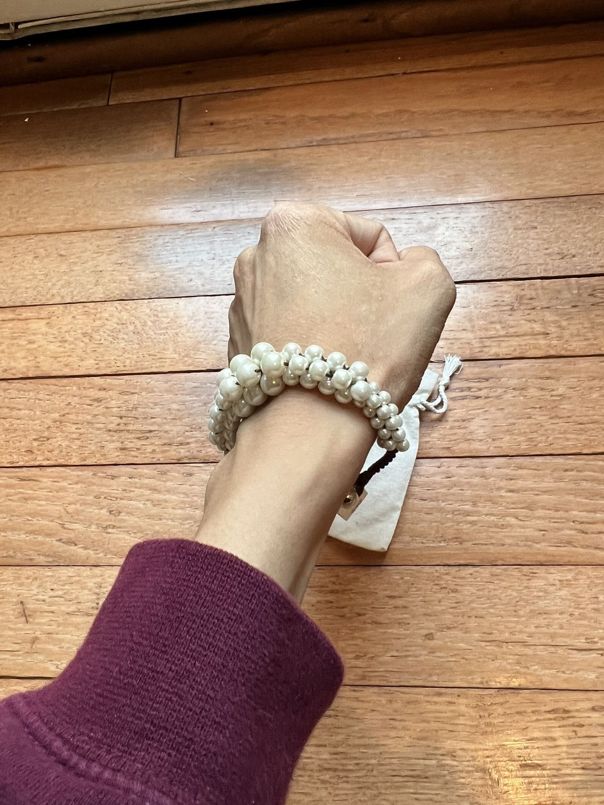 Gunda Gunda Bubble Bracelet (Milky) Size ONE SIZE - 4 Thumbnail