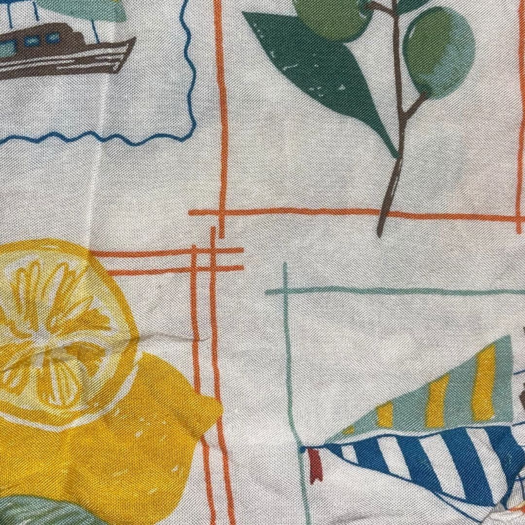 Old Navy Tropical Novelty Short Sleeve Shirt Nautical Vacation Beachy Size M / US 6-8 / IT 42-44 - 4 Thumbnail