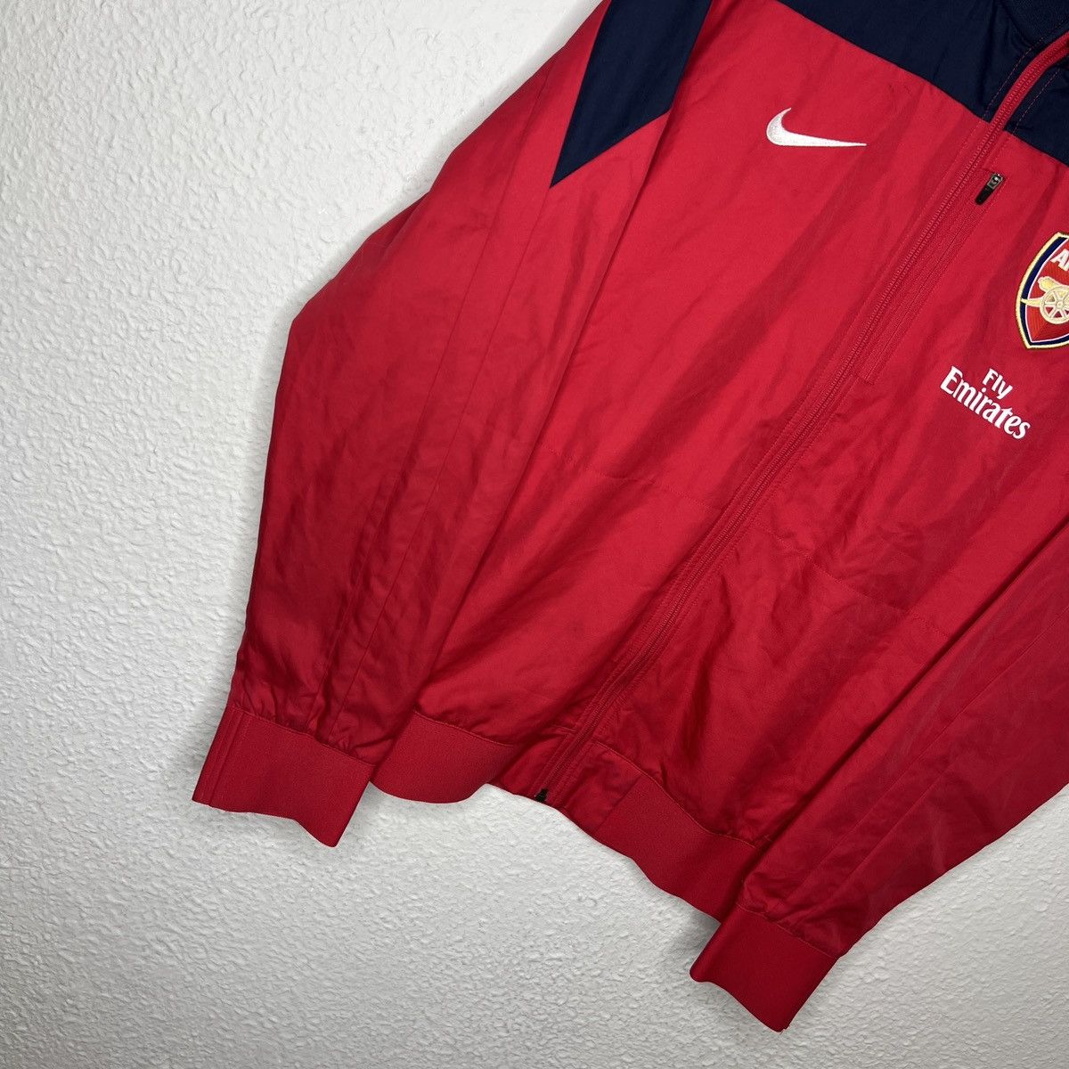 Nike Nike Arsenal London Jersey Sweatshirt Zip Red Logo Size US L / EU 52-54 / 3 - 2 Thumbnail